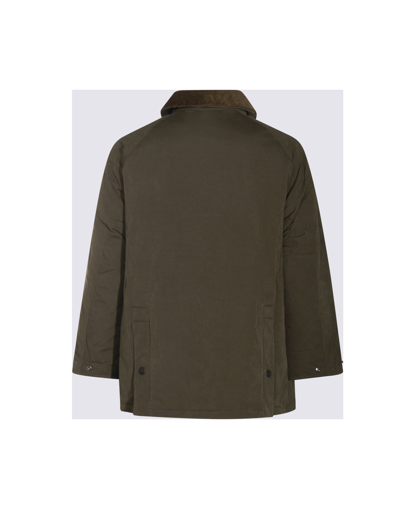 Barbour Green Cotton Padded Os Casual Jacket - Green