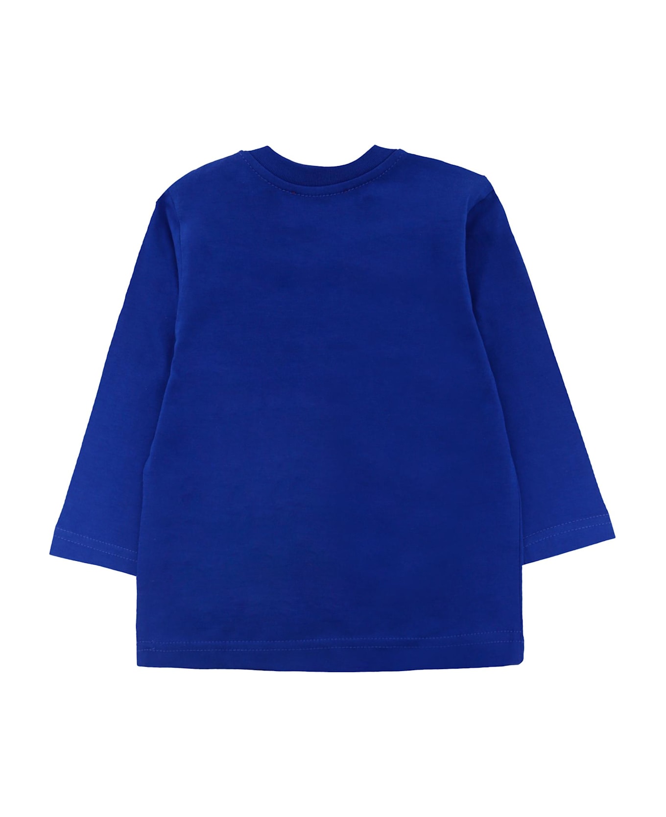 Diesel Blue T-shirt For Baby Boy With Logo - Blue