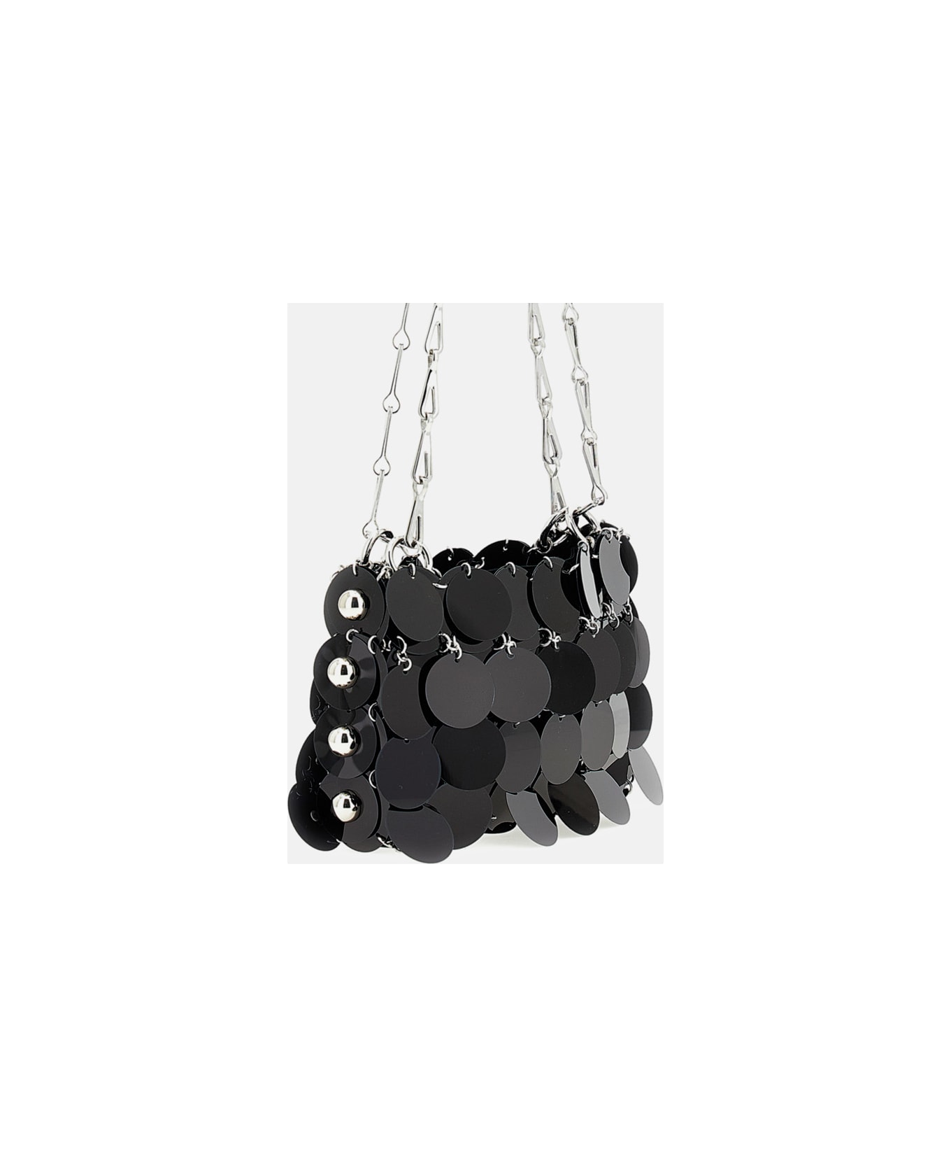 Paco Rabanne Sparkle Nano Sphere Shoulder Bag - Black