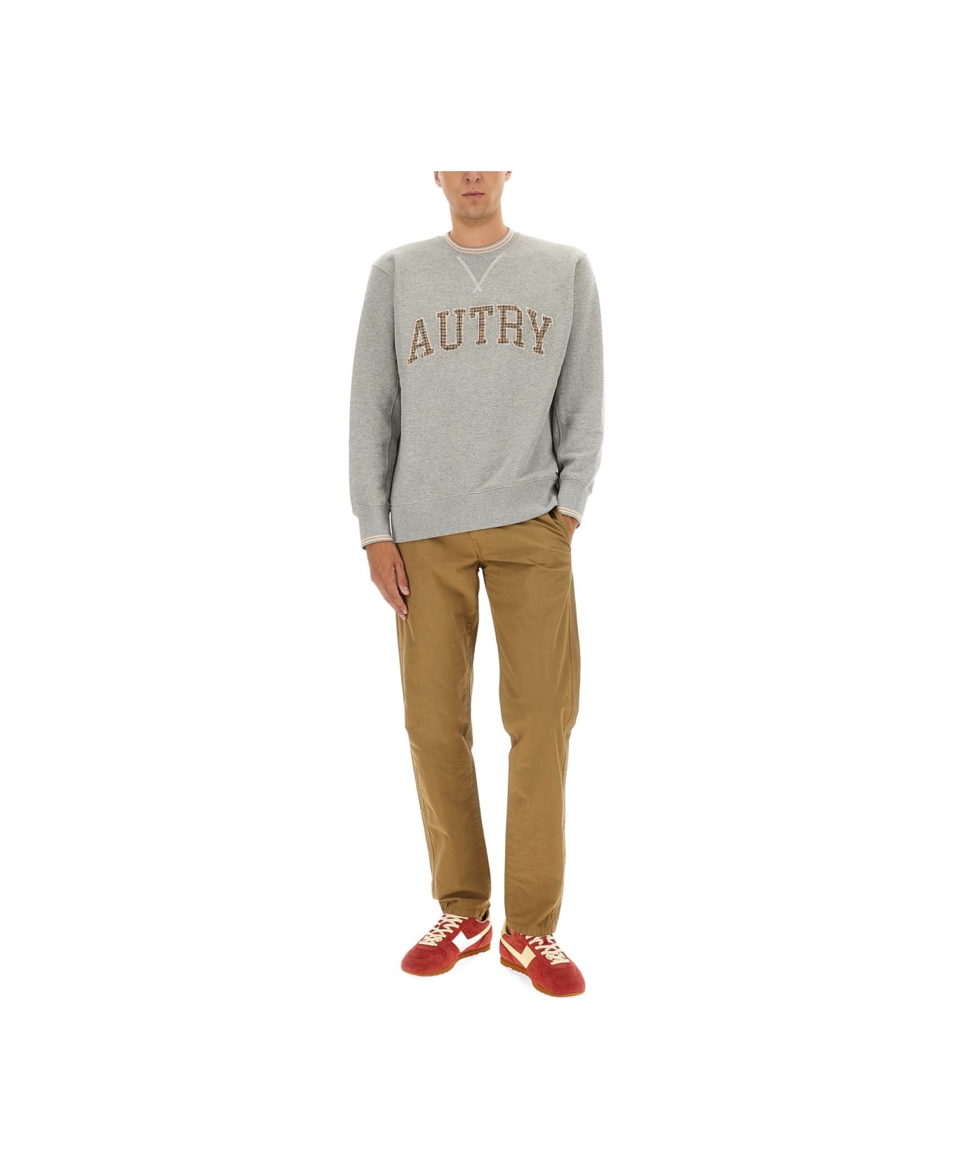 Autry Sweatshirt With Logo - GREY