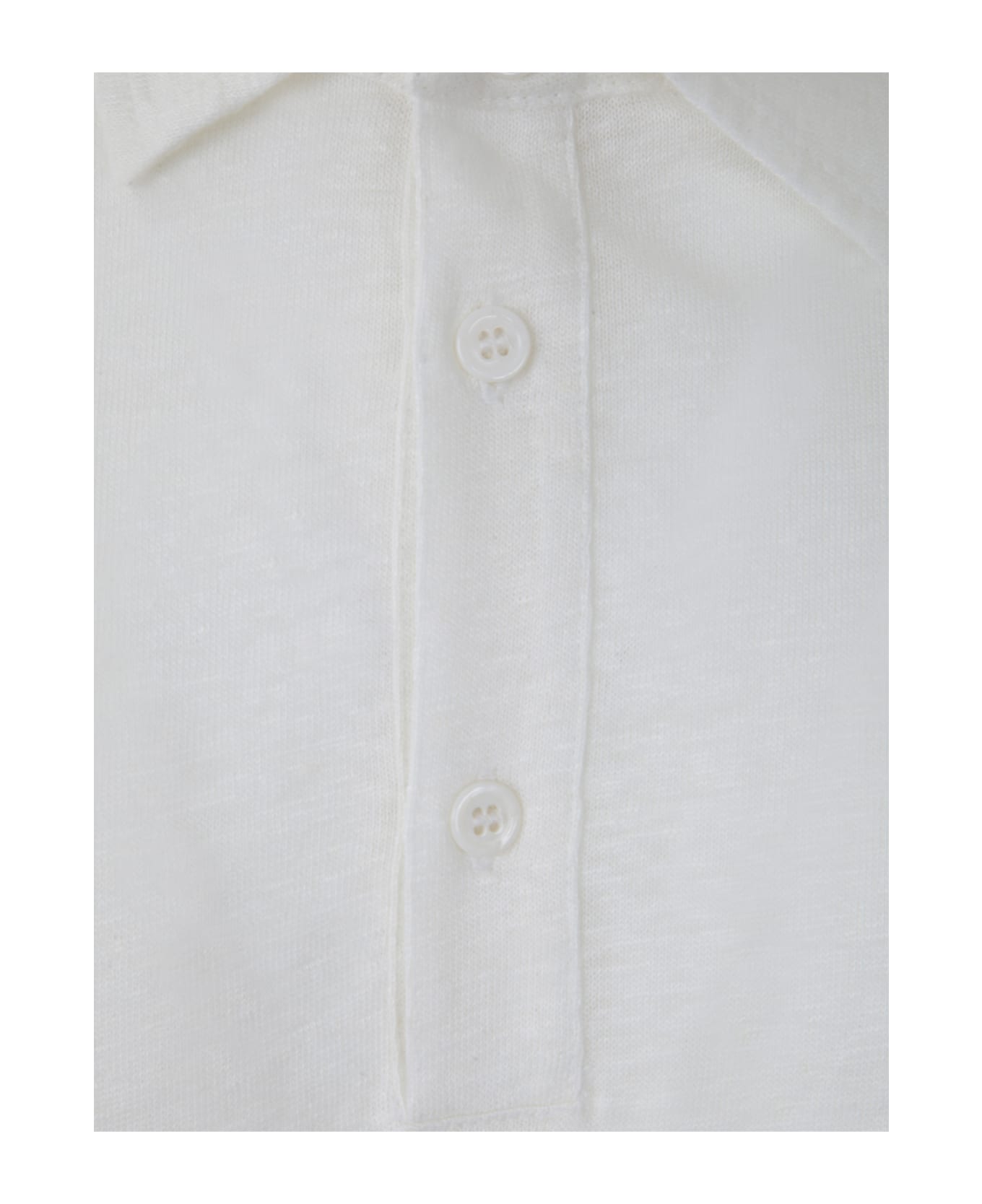 Majestic Filatures Short Sleeves Polo - White