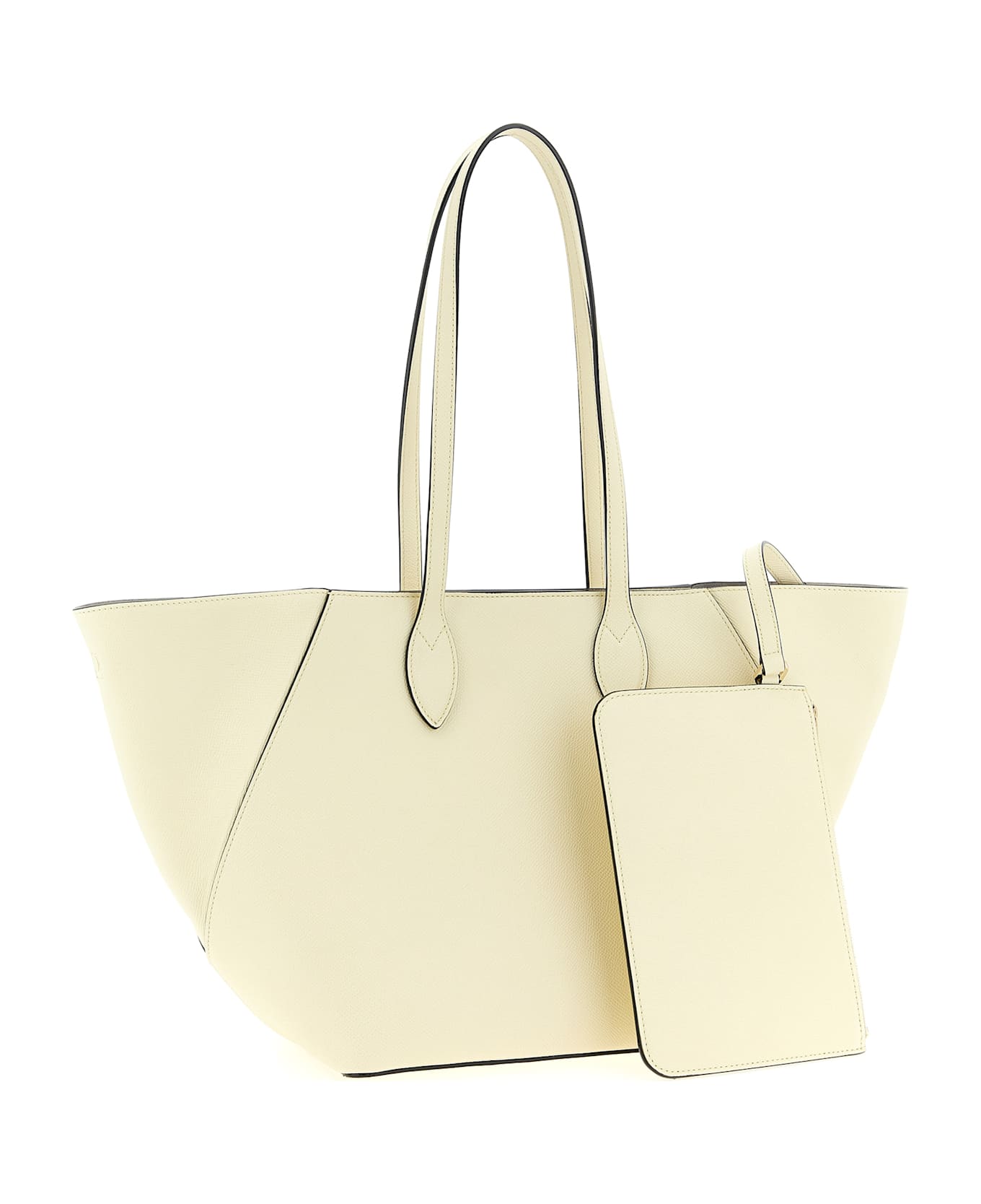 Valextra Medium 
vivi
 Shopping Bag - White