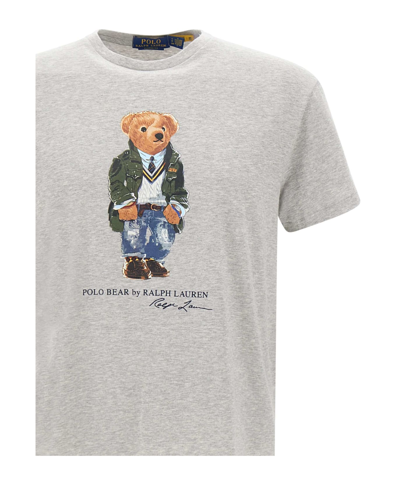Polo Ralph Lauren "classics" Cotton T-shirt - GREY シャツ