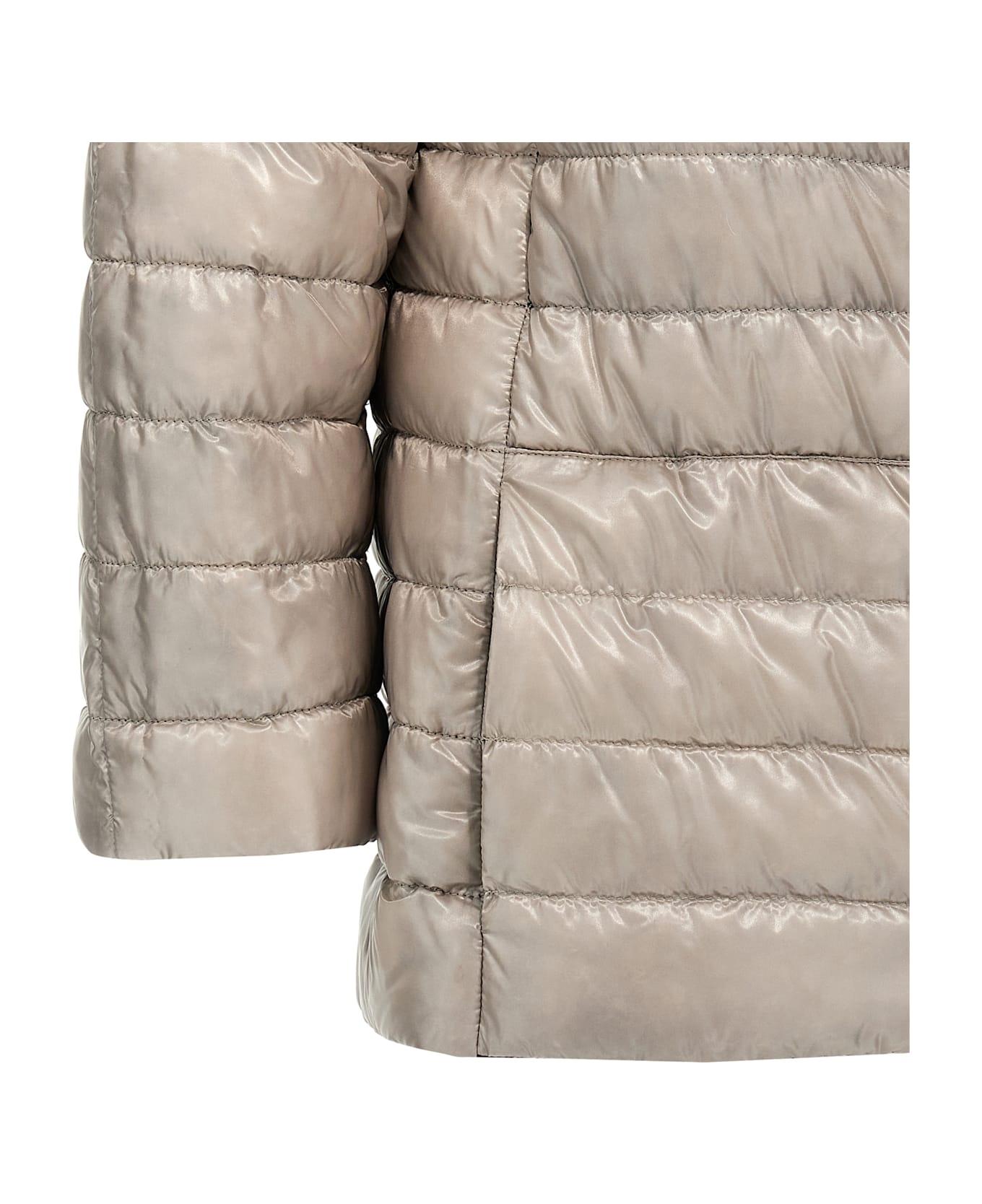Herno Reversible Hood - Nero Grigio