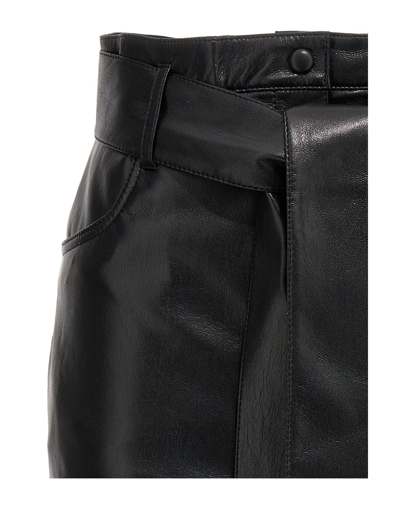 Nanushka 'meda' Miniskirt - Black  