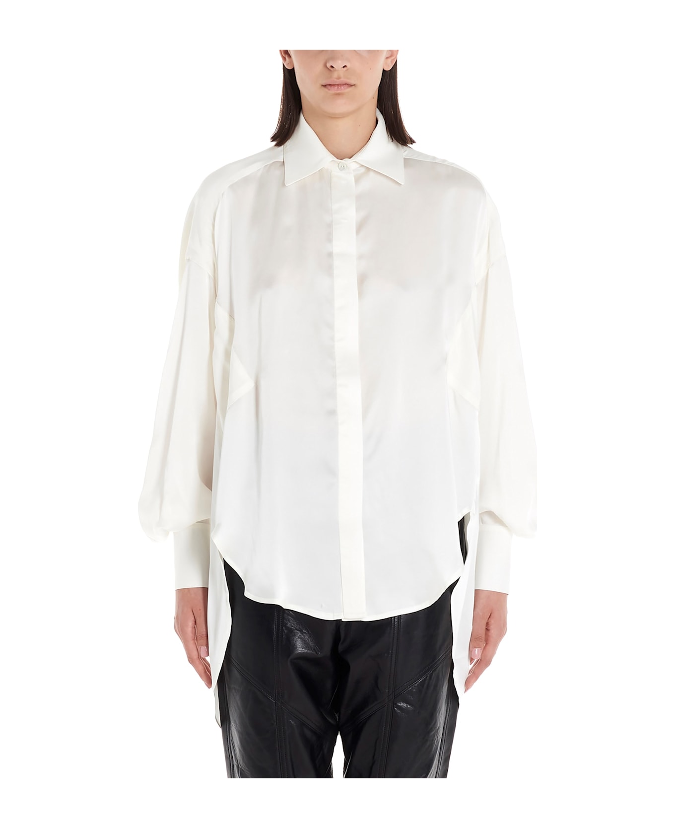 Di.La3 Pari
 Oversize Shirt - White