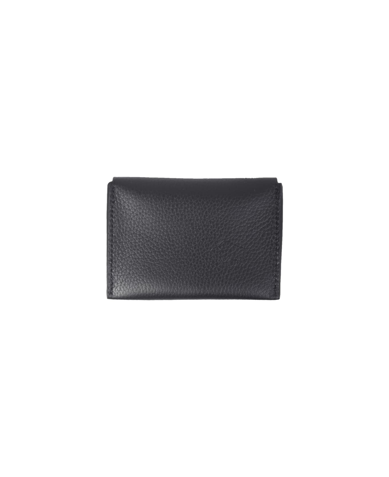 Il Bisonte European Leather Card Holder - BLACK 財布