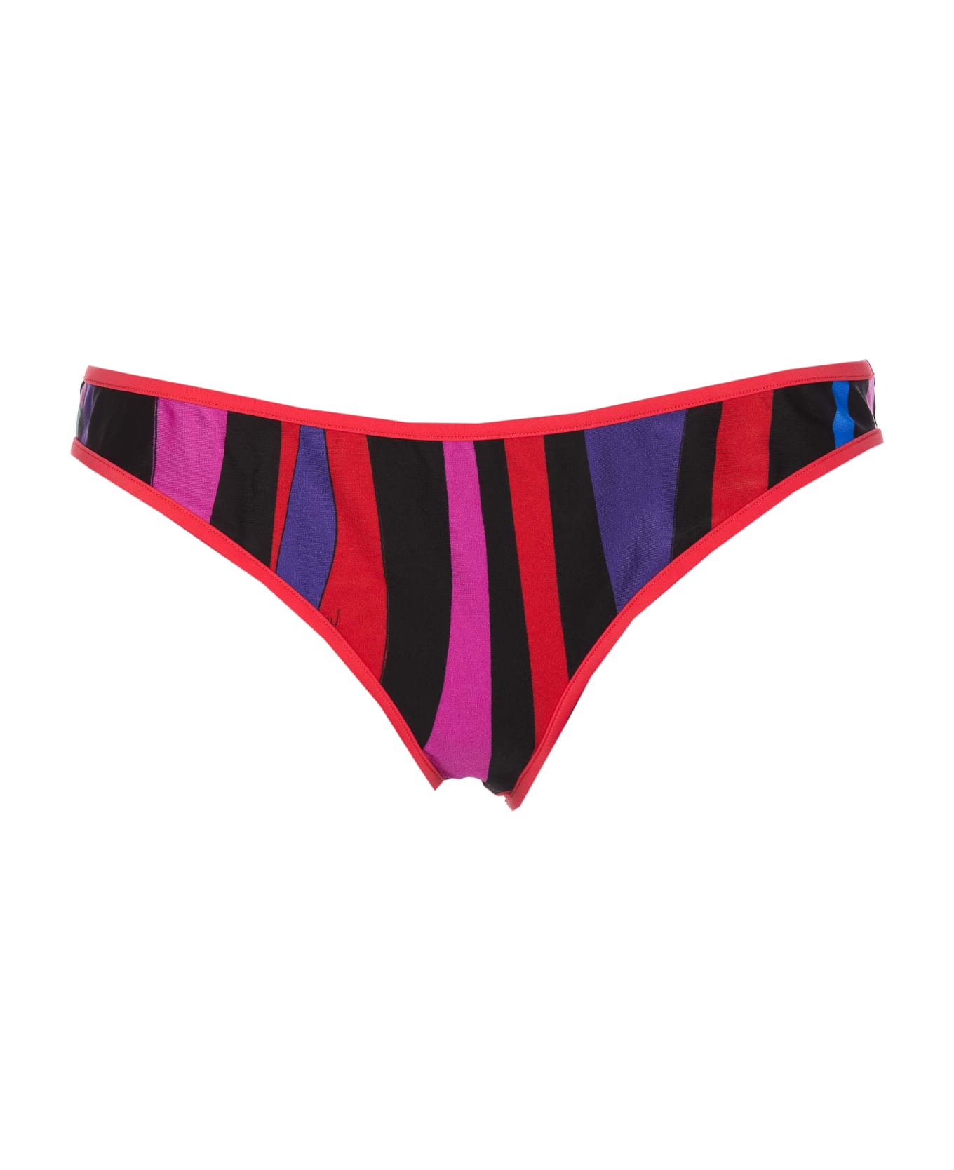 Pucci Marmo Print Bikini Slip - MultiColour ワンピース