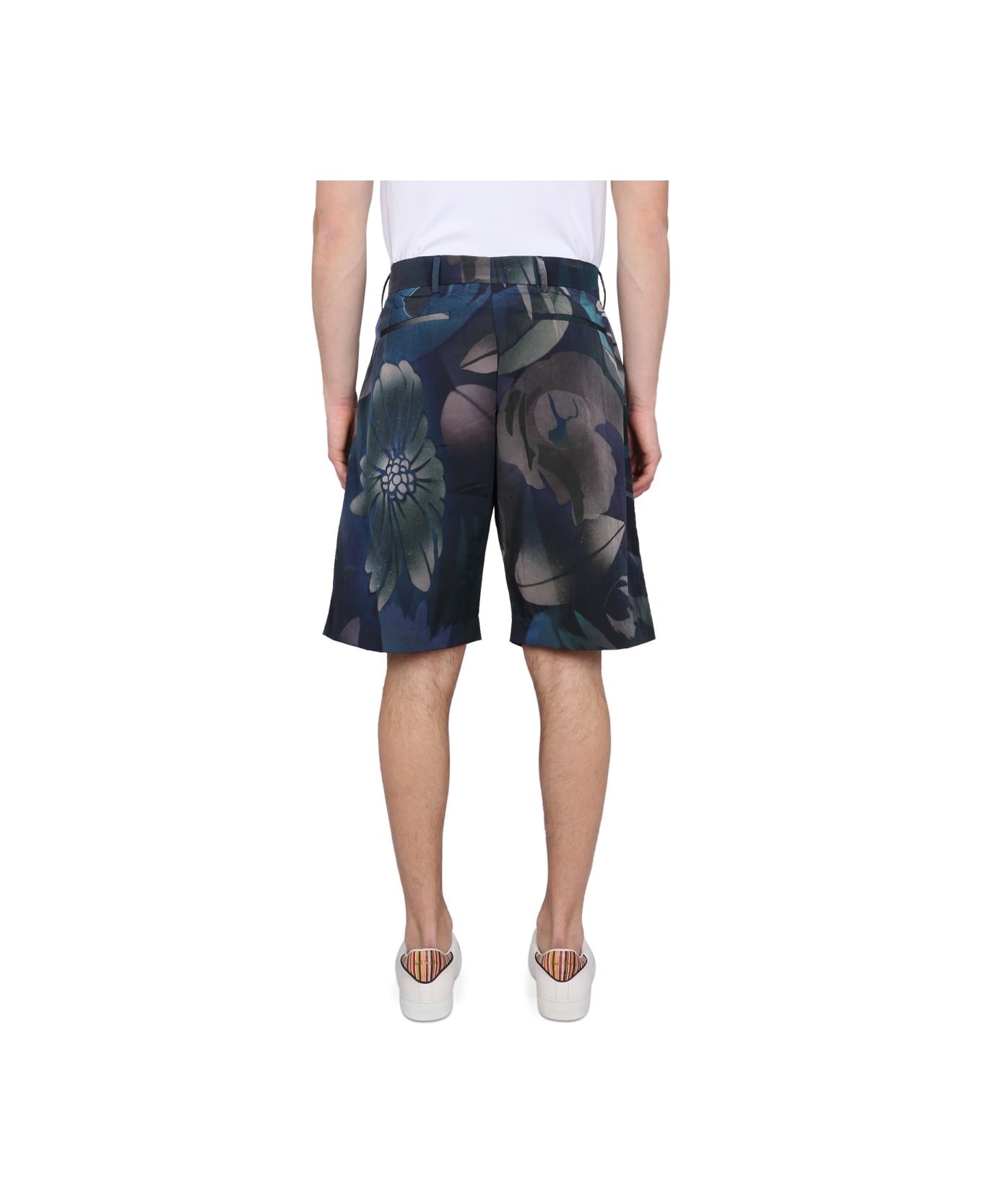 Paul Smith Nylon Bermuda Shorts - MULTICOLOUR