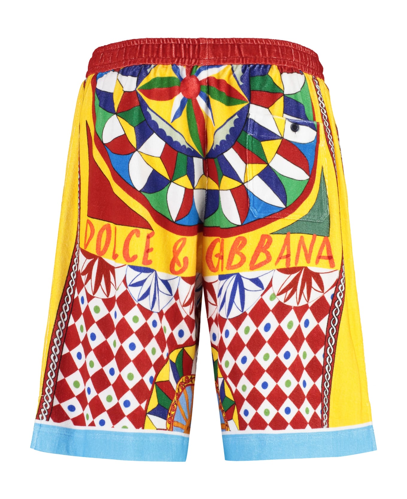 Dolce & Gabbana Cotton Shorts - Multicolor ショートパンツ