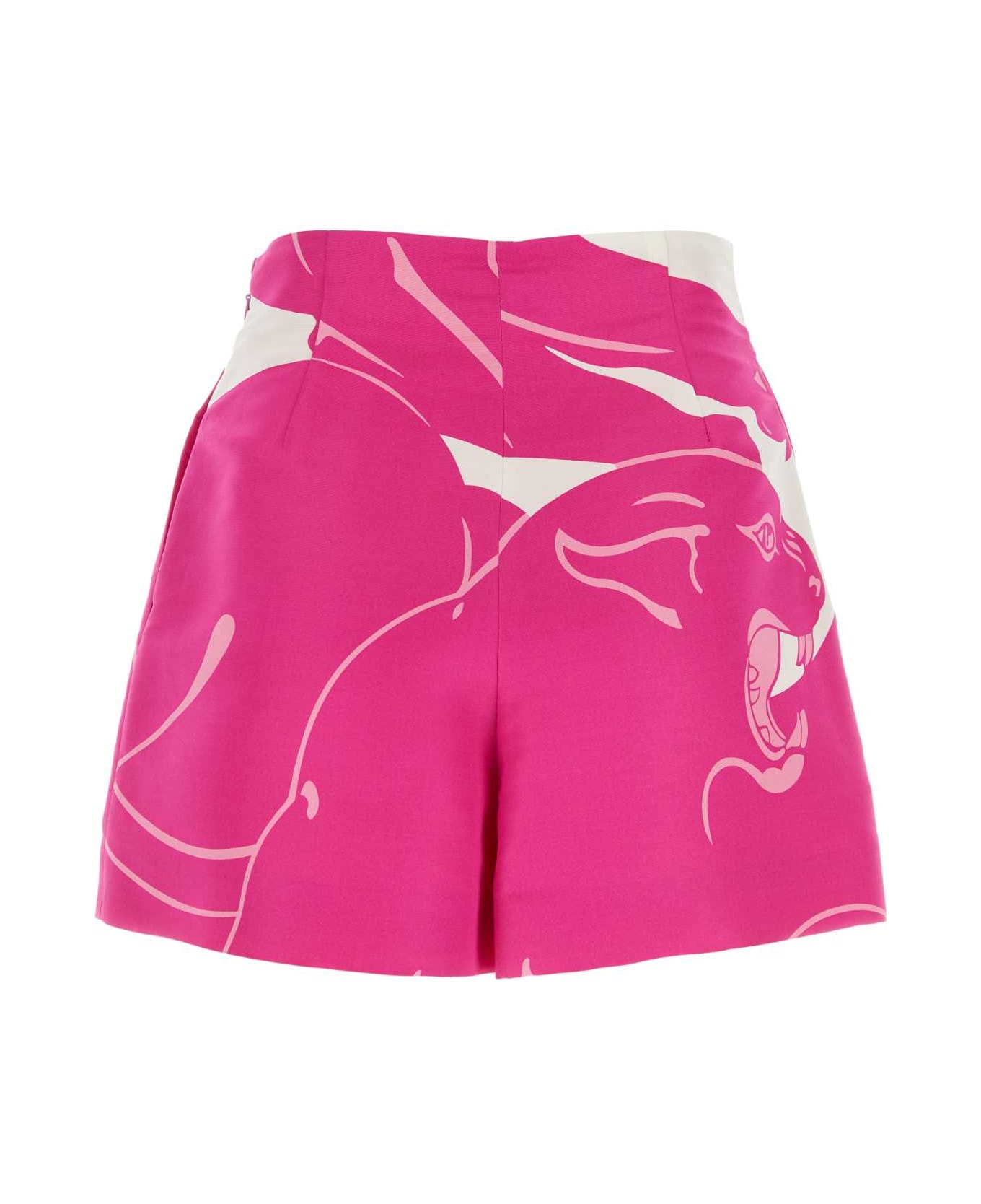 Valentino Garavani Printed Faille Shorts - MILPINPP ショートパンツ