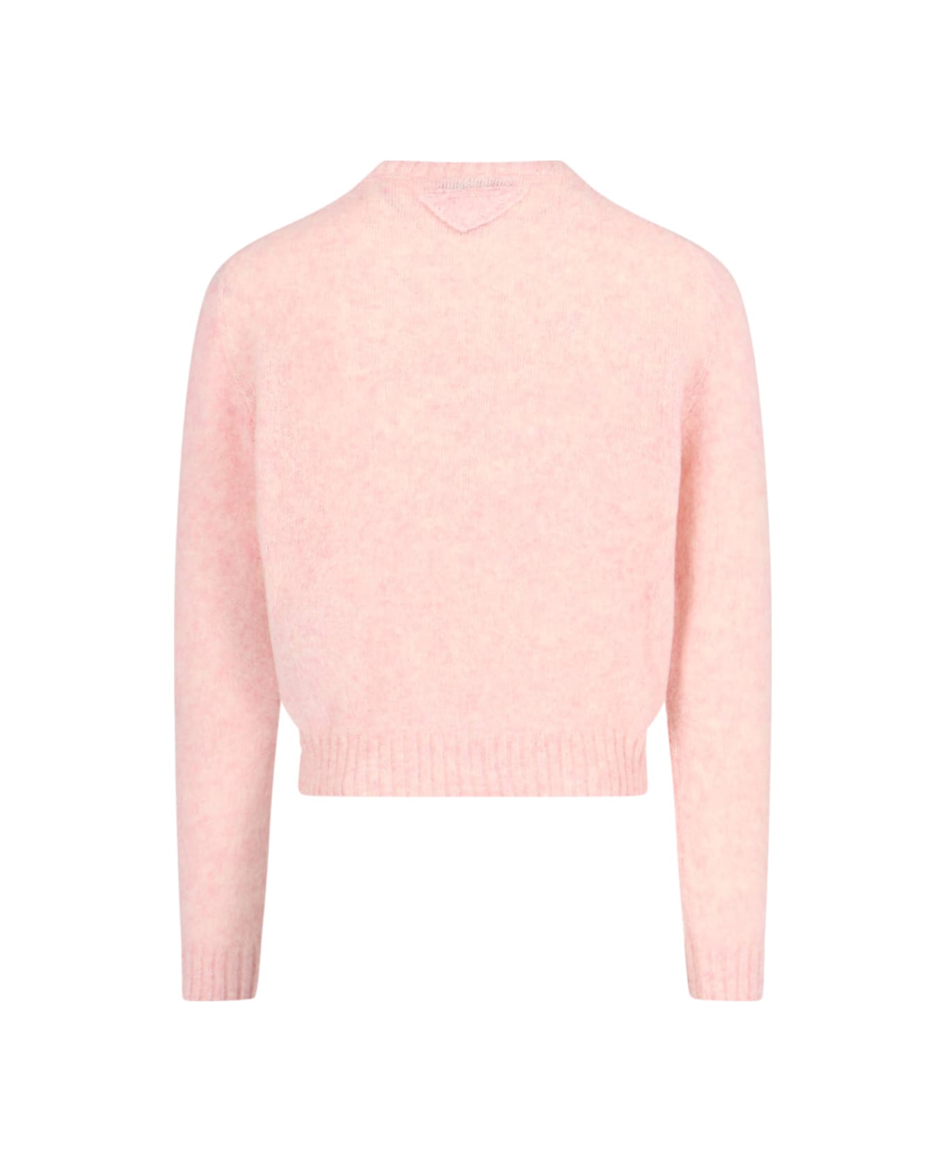【送料&関税込】Prada Melange Pastel Pink Wool Sweater Prada Wool Sweater | italist