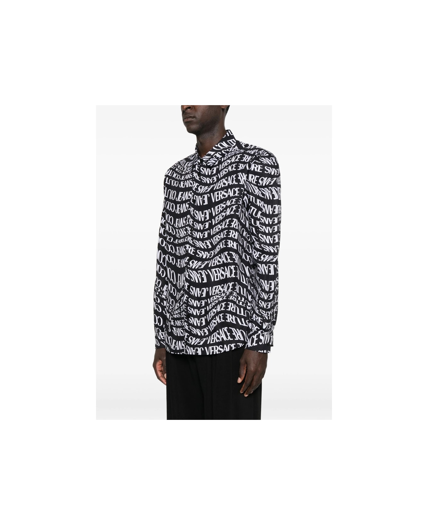 Versace Jeans Couture Shirt - BLACK/WHITE