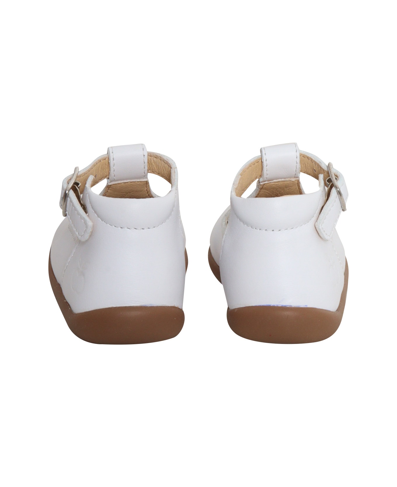 Pom d'Api Stand-up Salome Shoes - WHITE