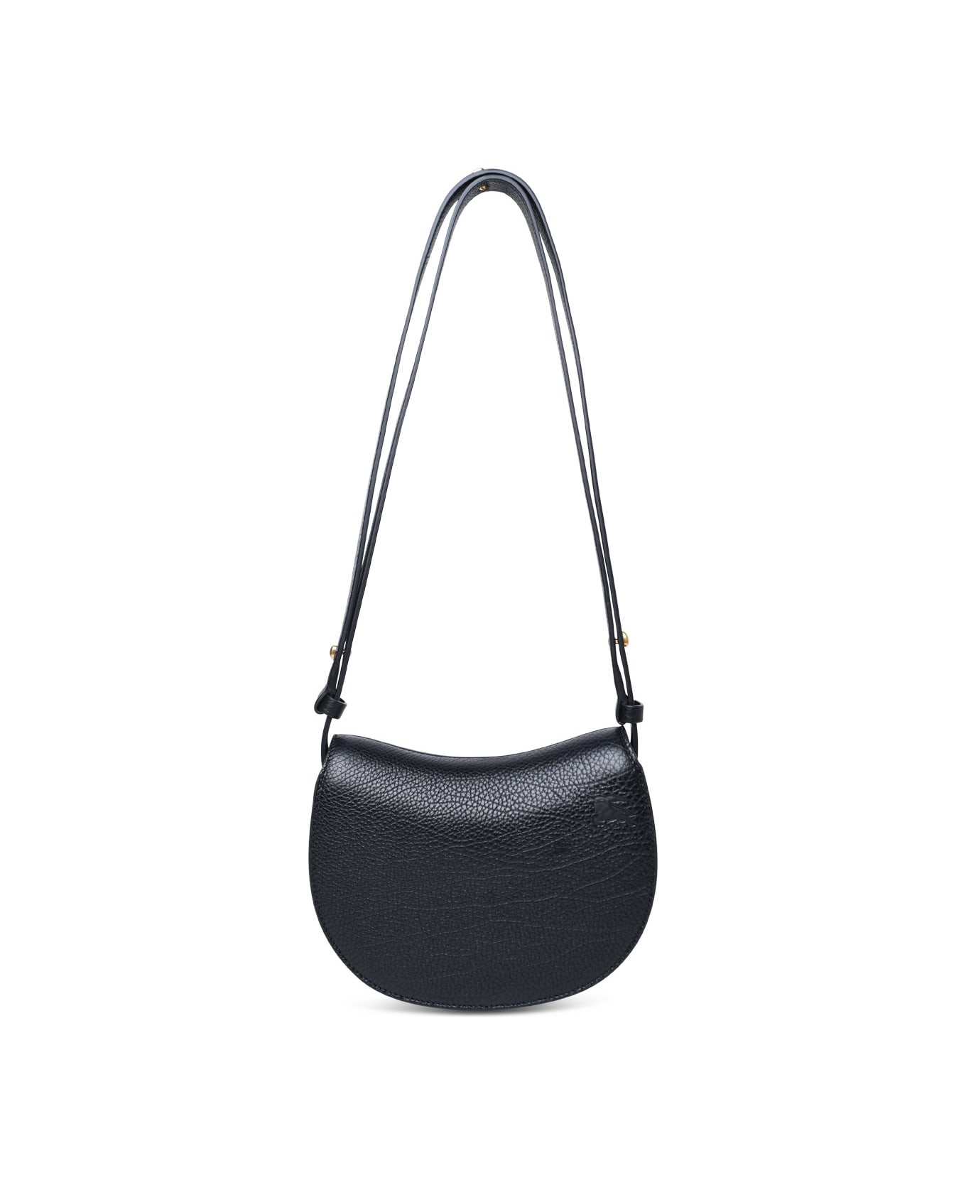 Burberry 'rocking Horse' Mini Bag In Black Leather - Black トートバッグ