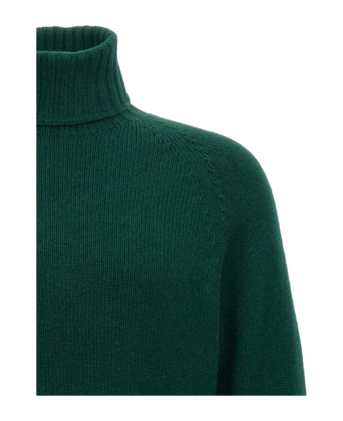 Ma
ry
ya High Neck Sweater - Green