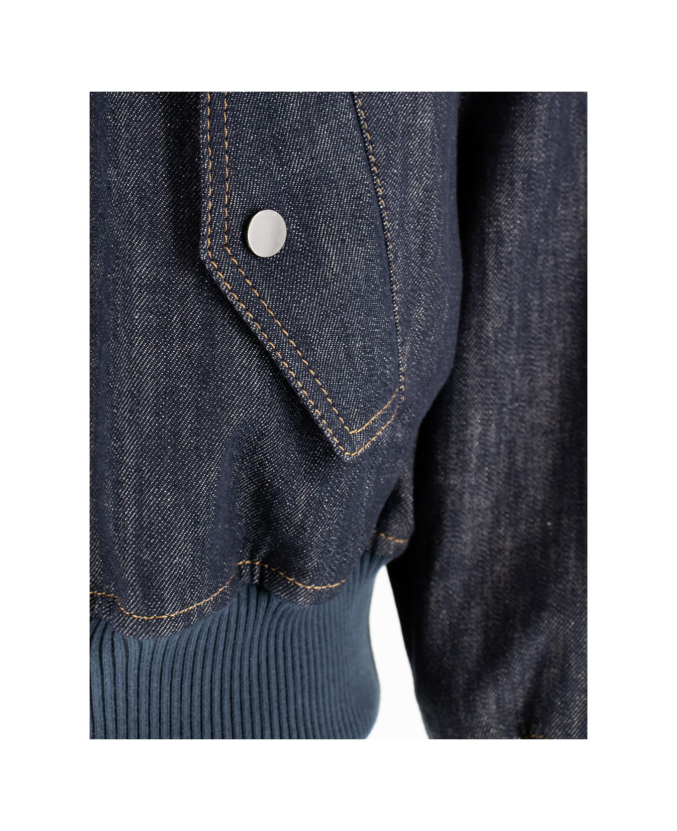 Brunello Cucinelli Denim Jacket - DENIM BLU