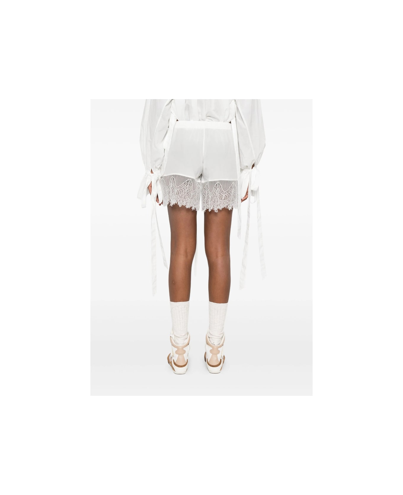 Ann Demeulemeester Short - WHITE