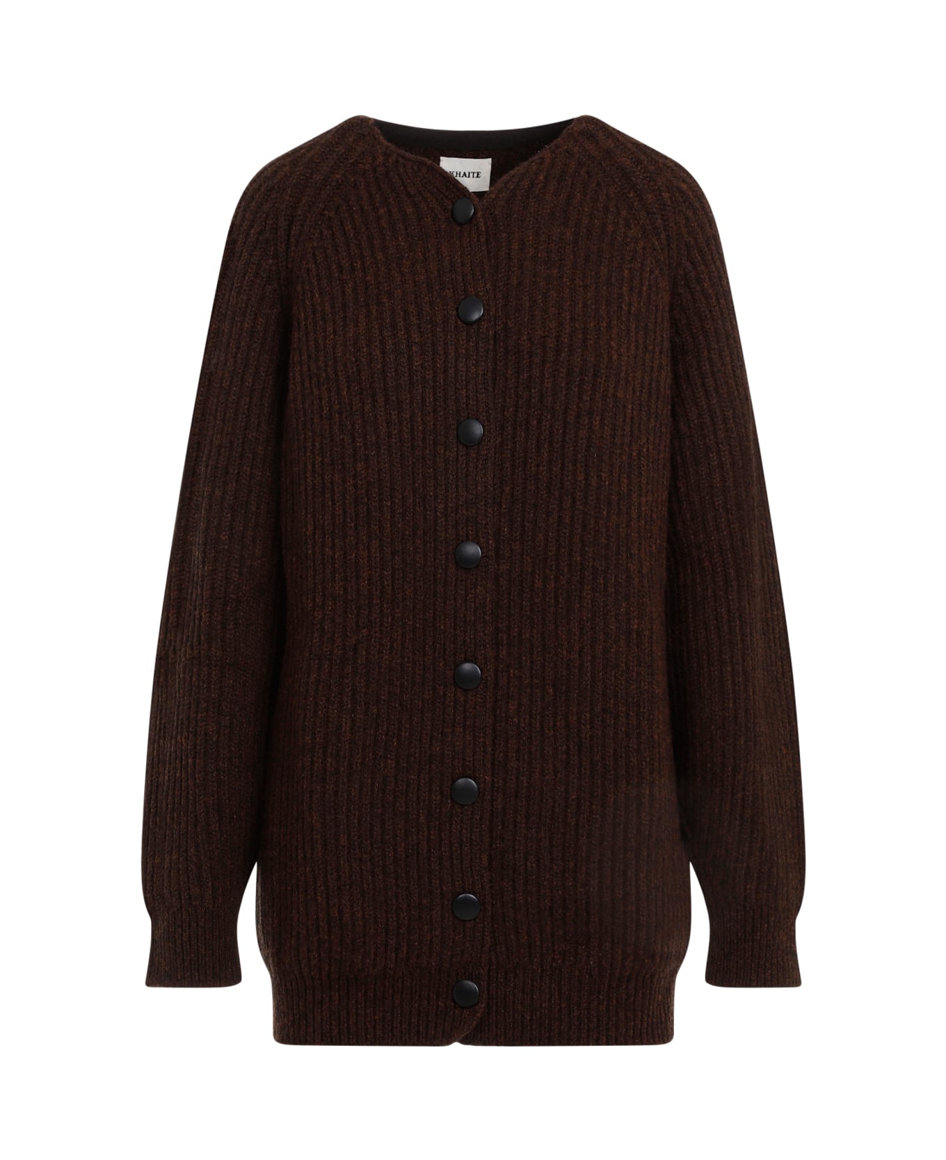 Khaite Jina Cardigan - Chestnut