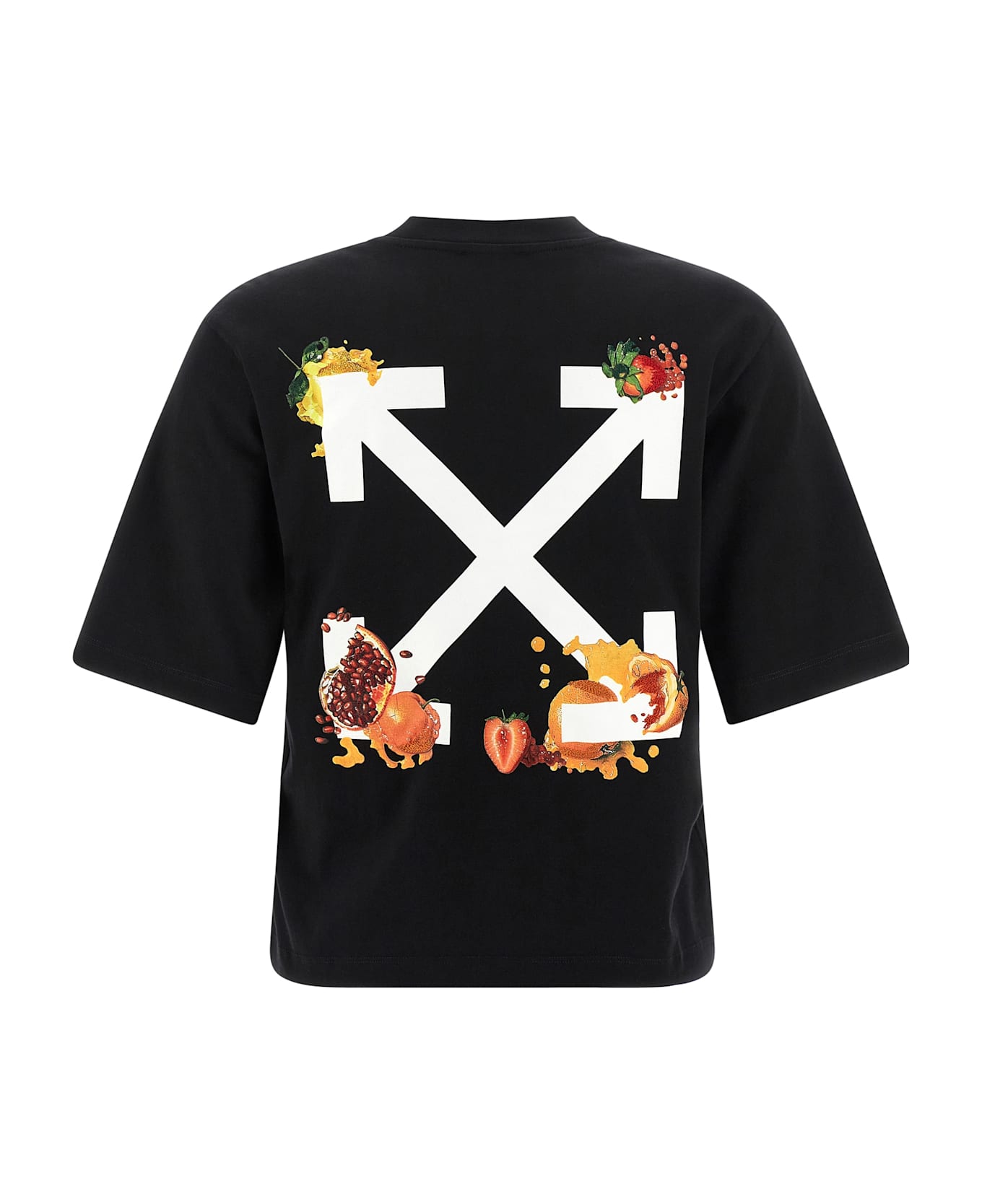 Off-White 
emb Fruits Arrow
 T-shirt - Black  