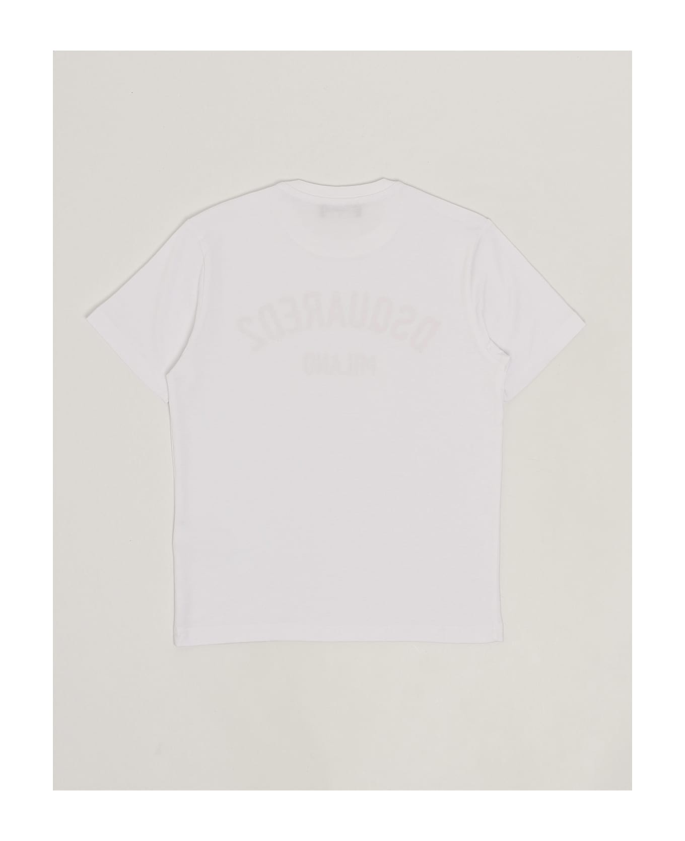 Dsquared2 Relax T-shirt T-shirt - BIANCO-ROSSO