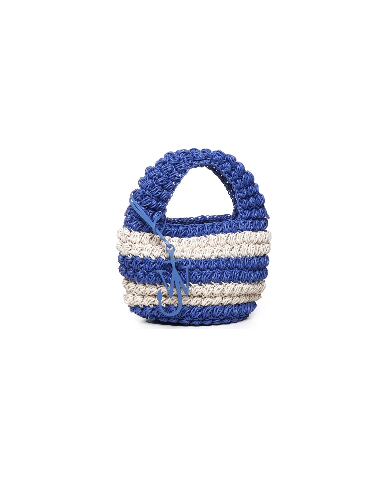J.W. Anderson Popcorn Basket Handbag - Blue, white