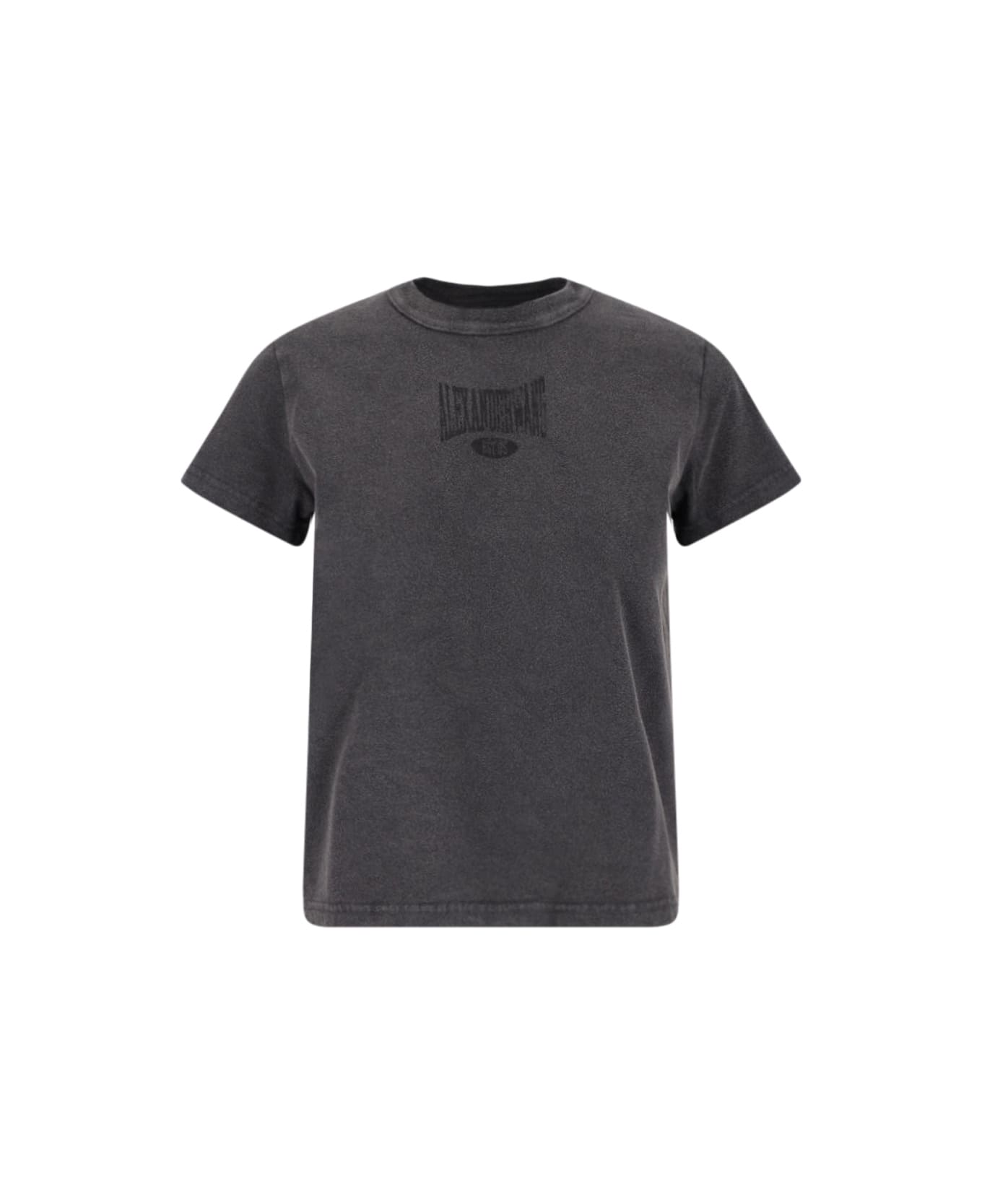 Alexander Wang Logo T-shirt - FADEDBLACK