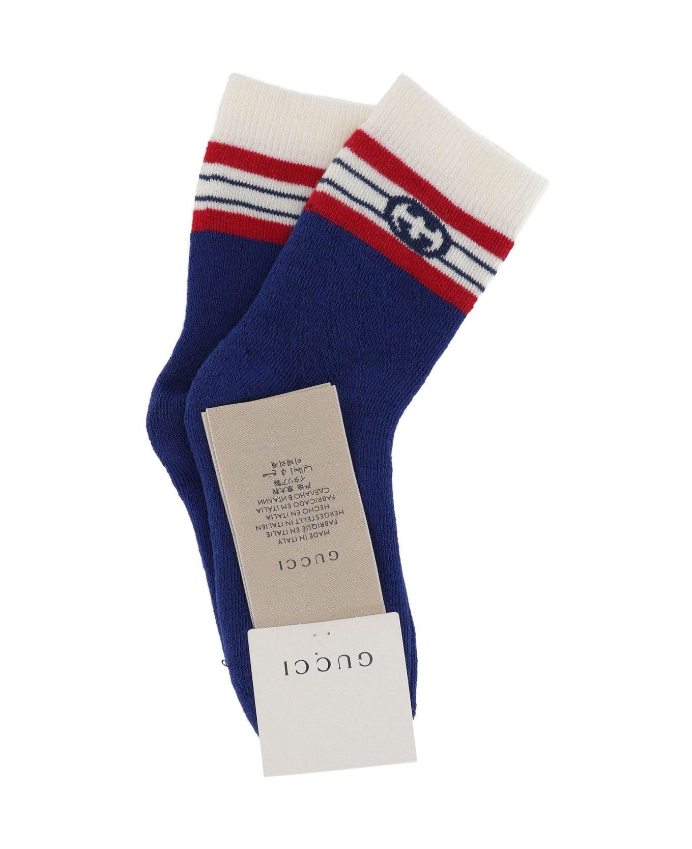 Gucci Logo Intarsia Socks