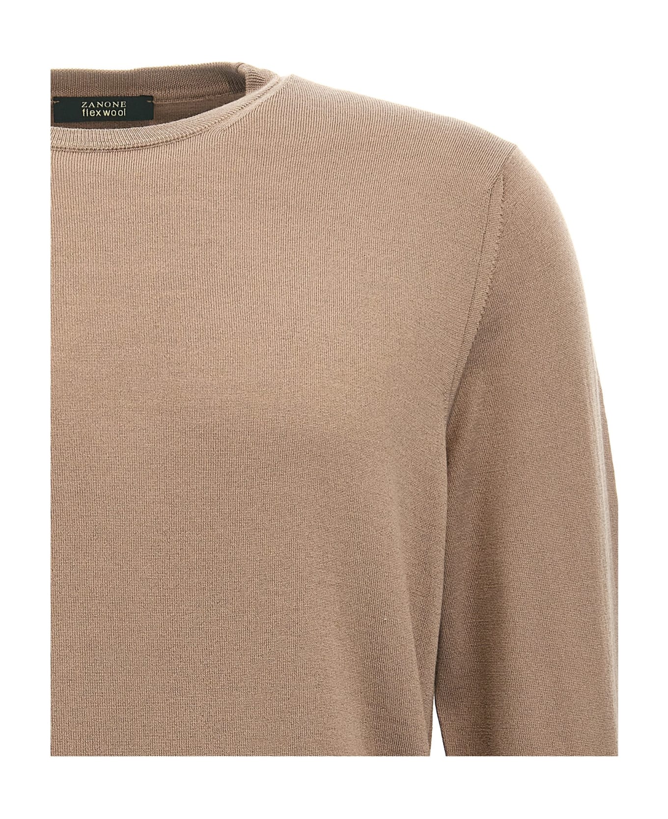 Zanone Wool Sweater - Beige