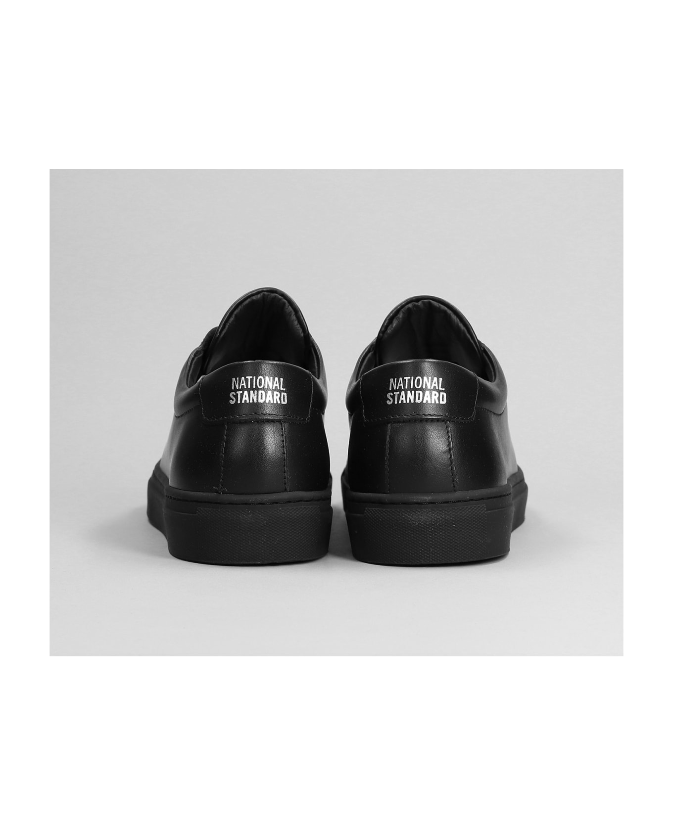 National Standard Edition 3 Sneakers In Black Leather - black