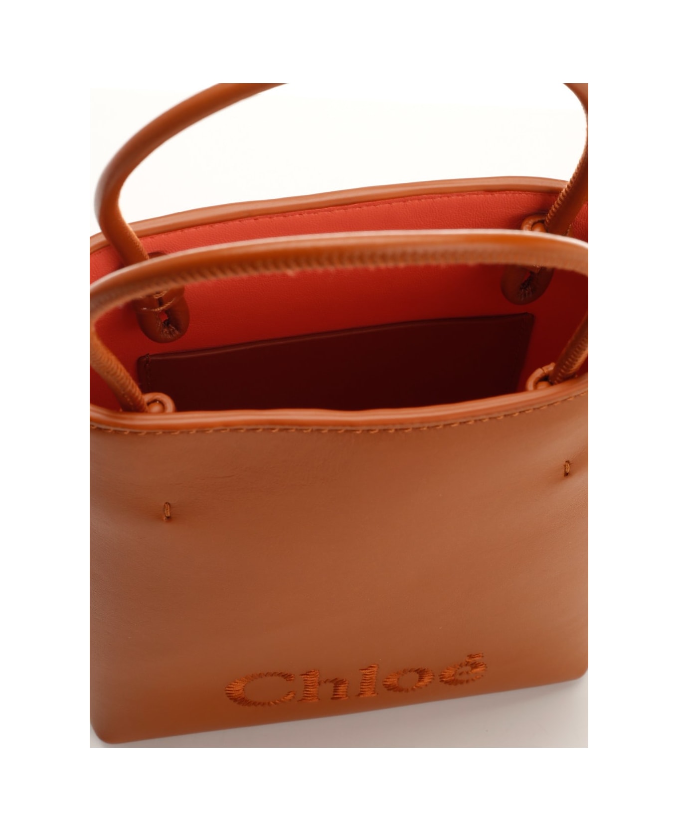 Chloé Micro 'sense' Bucket Bag - Brown トートバッグ