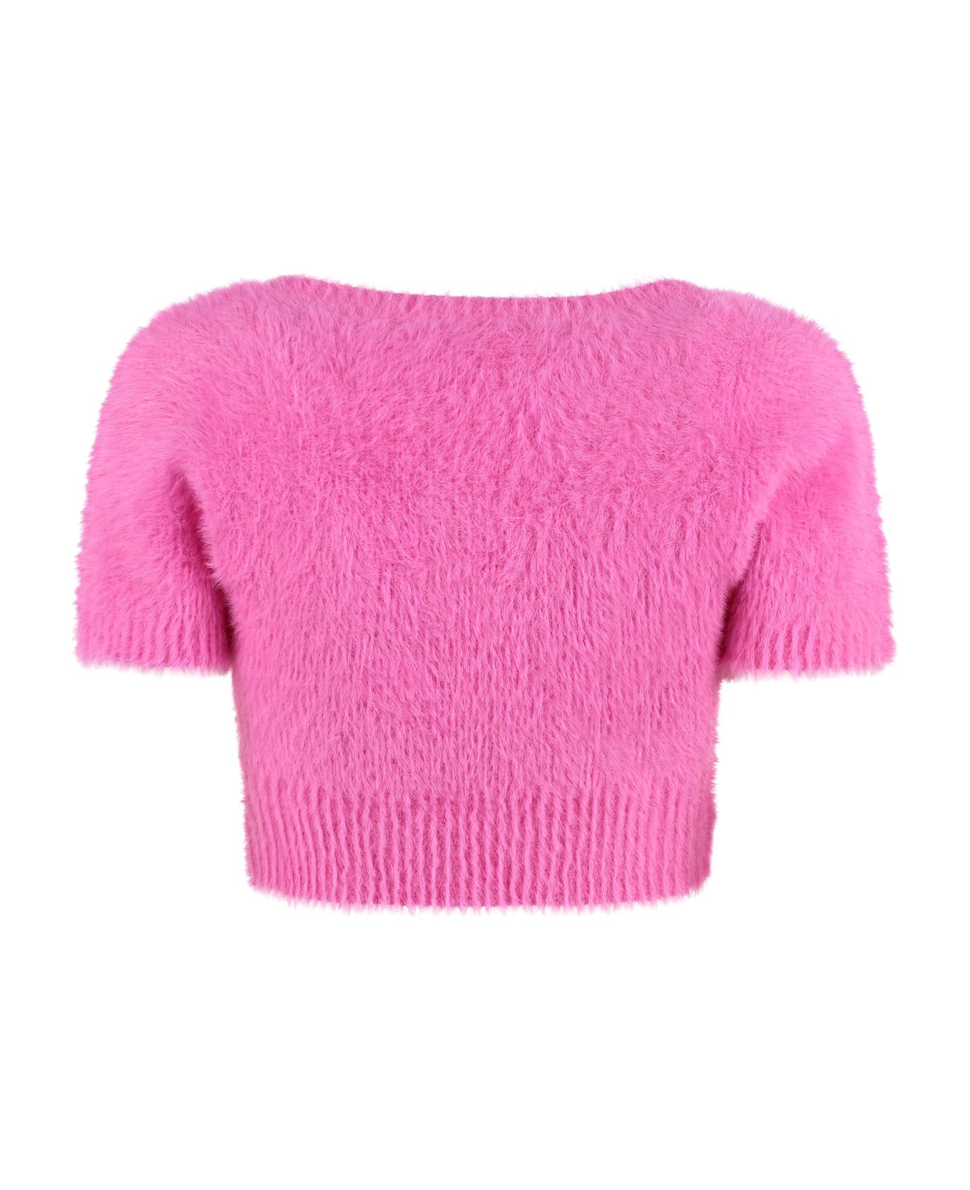Jacquemus Neve Short Sleeve Top - Pink