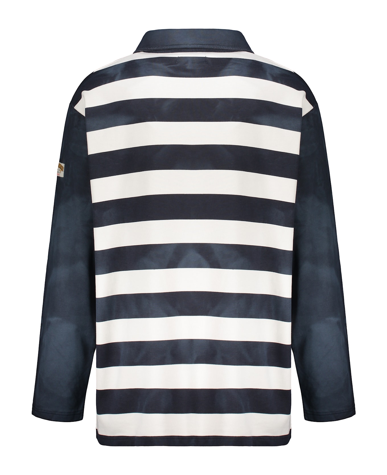 Martine Rose Logo Detail Cotton Sweatshirt - blue