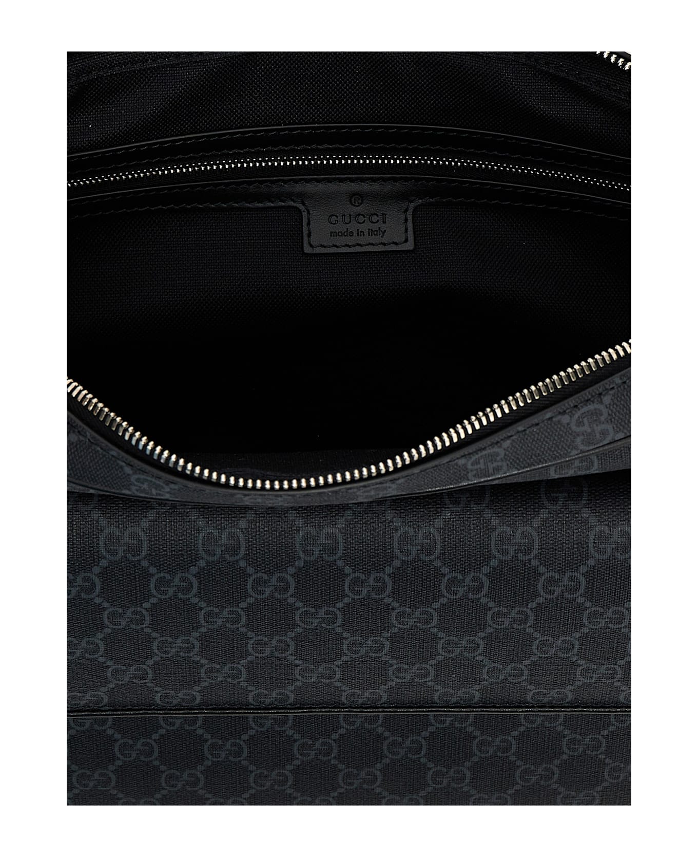 Gucci 'gg' Crossbody Bag - GREYBLACK