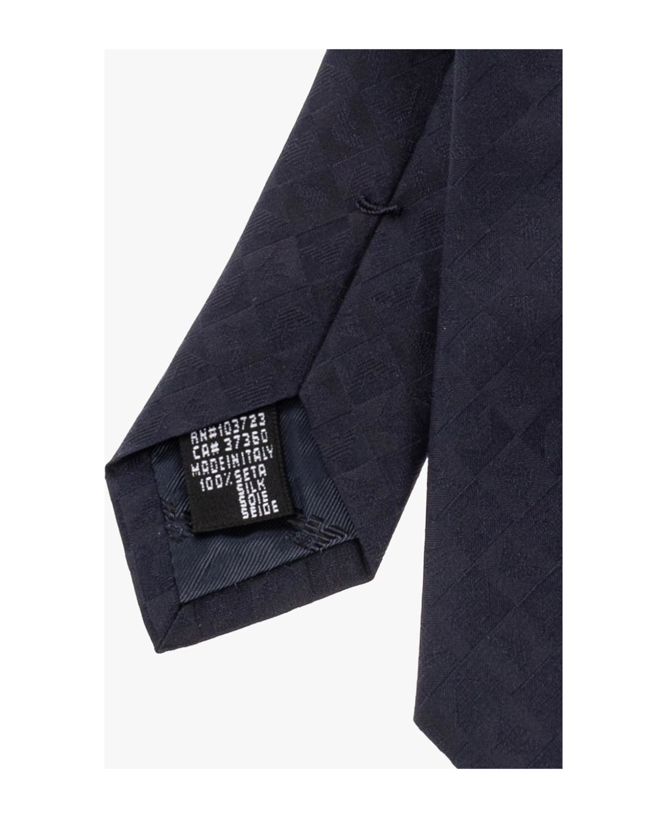 Emporio Armani Silk Tie - Blue