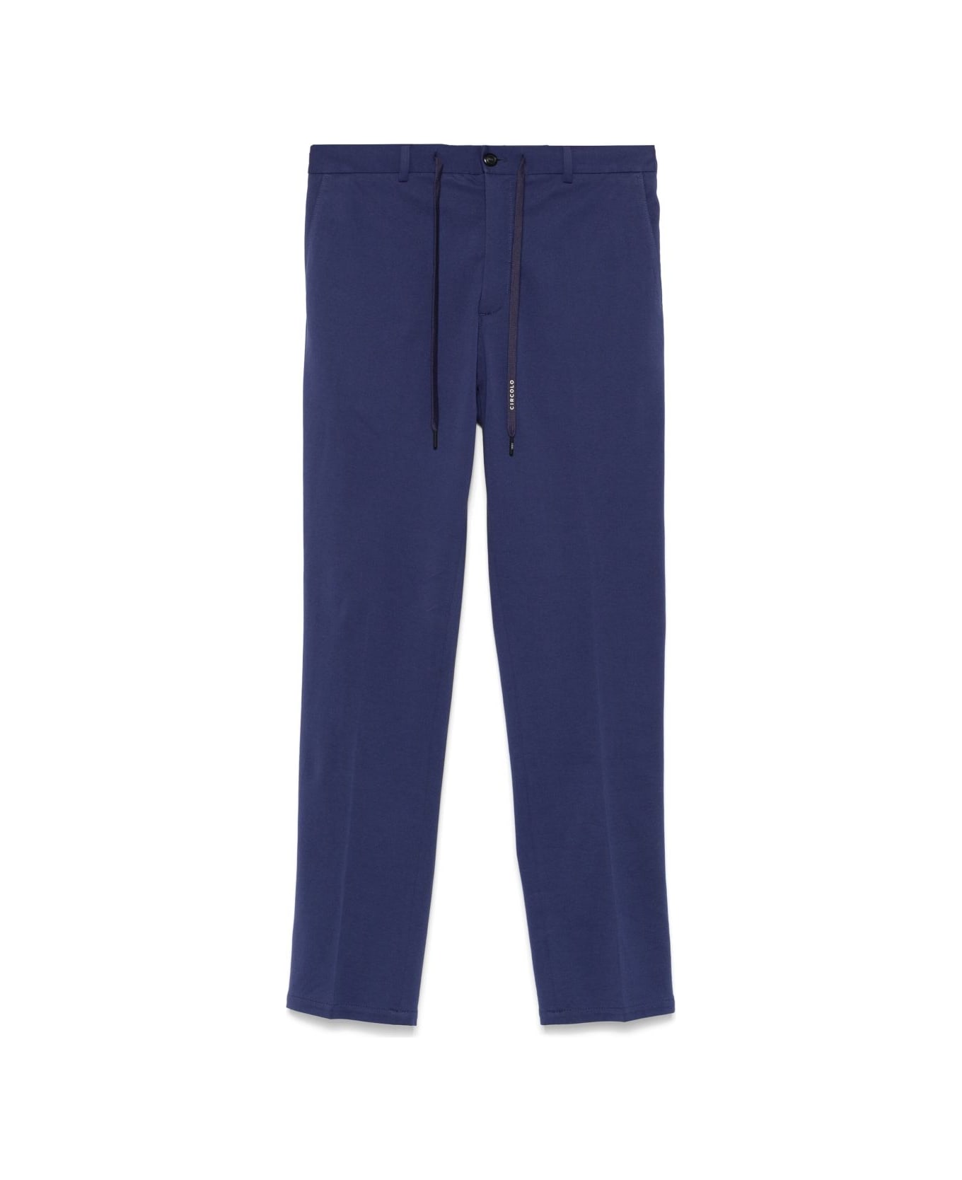 Circolo 1901 Cotton Trousers - Blue