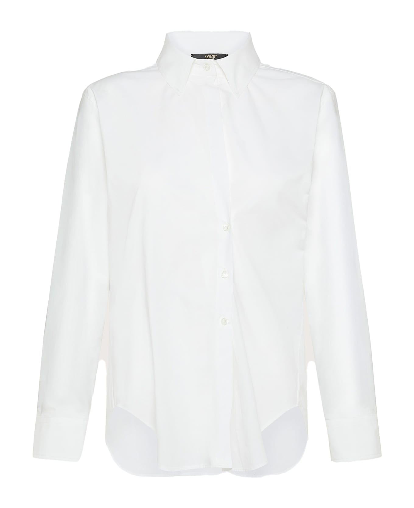 Seventy White Long-sleeved Shirt - BIANCO