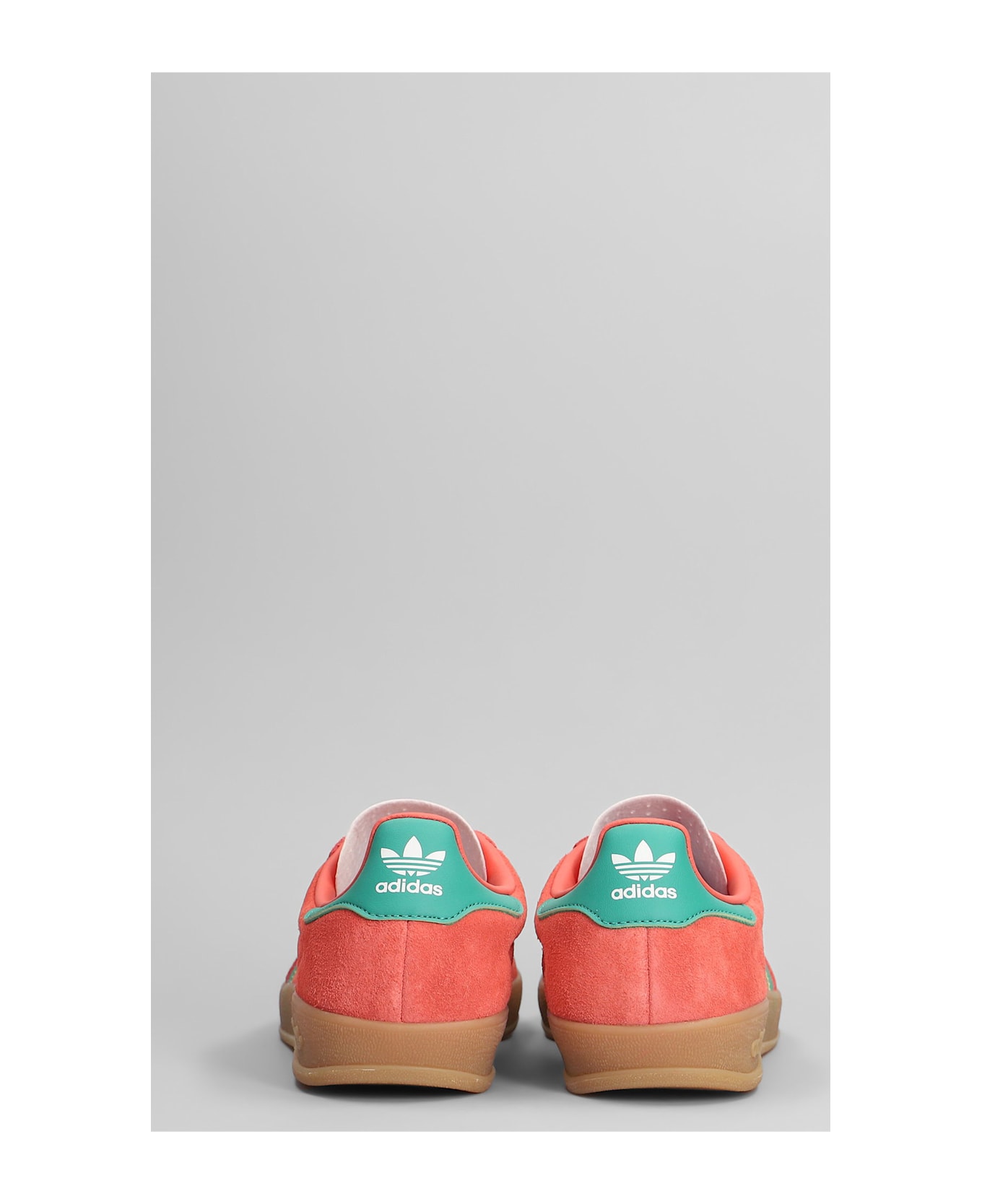 Adidas Gazelle Indoor Sneakers In Red Suede - red