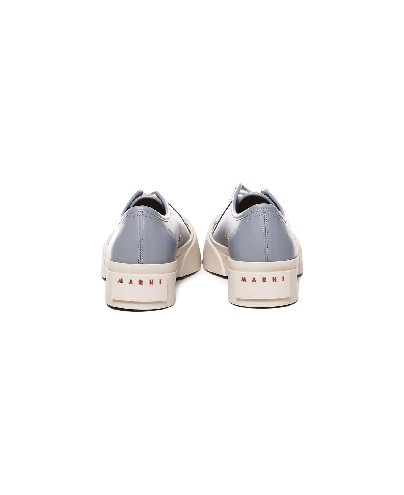 Marni Pablo Sneakers In Calfskin - Dolphin