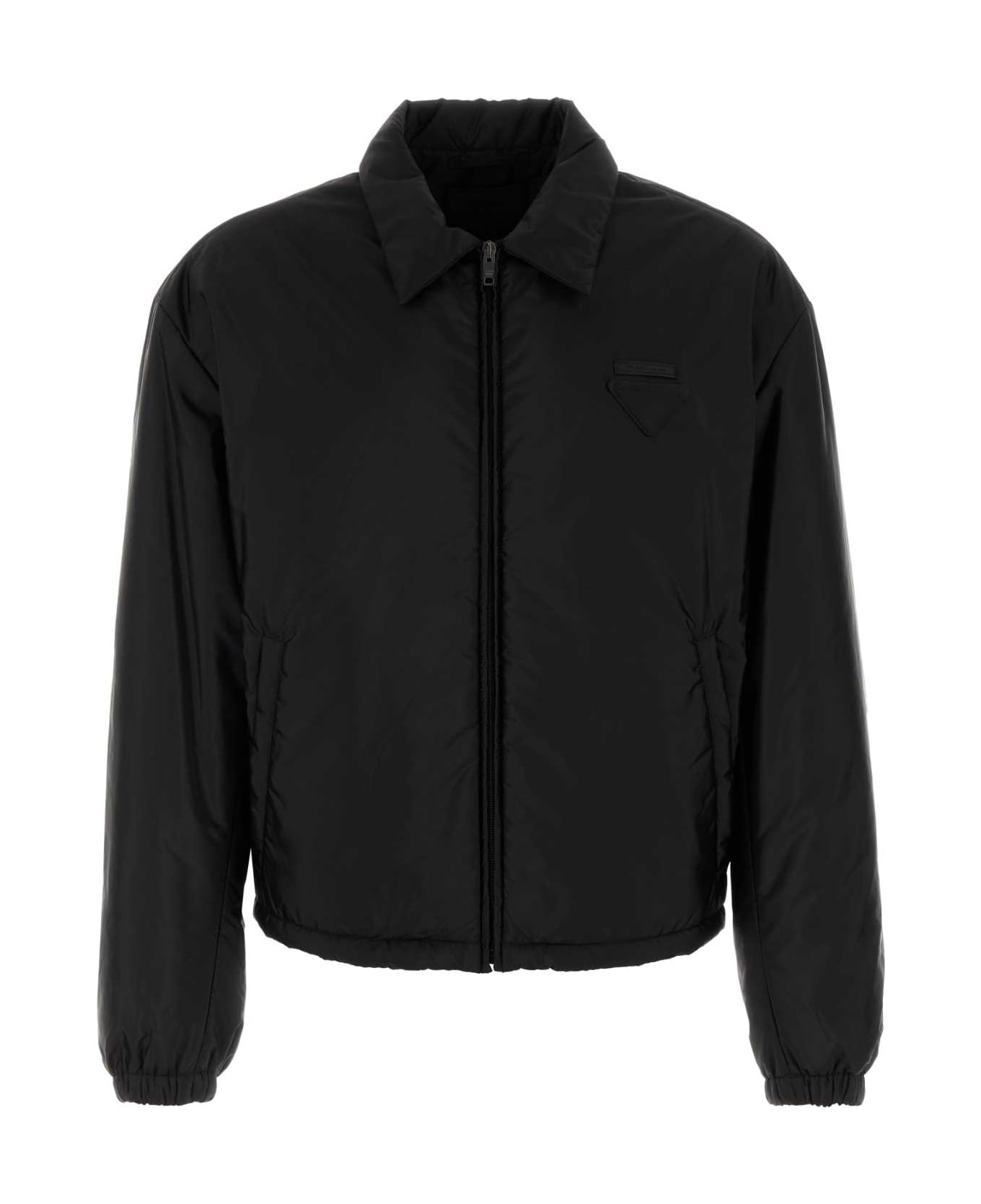 Prada Black Re-nylon Padded Jacket - NERO