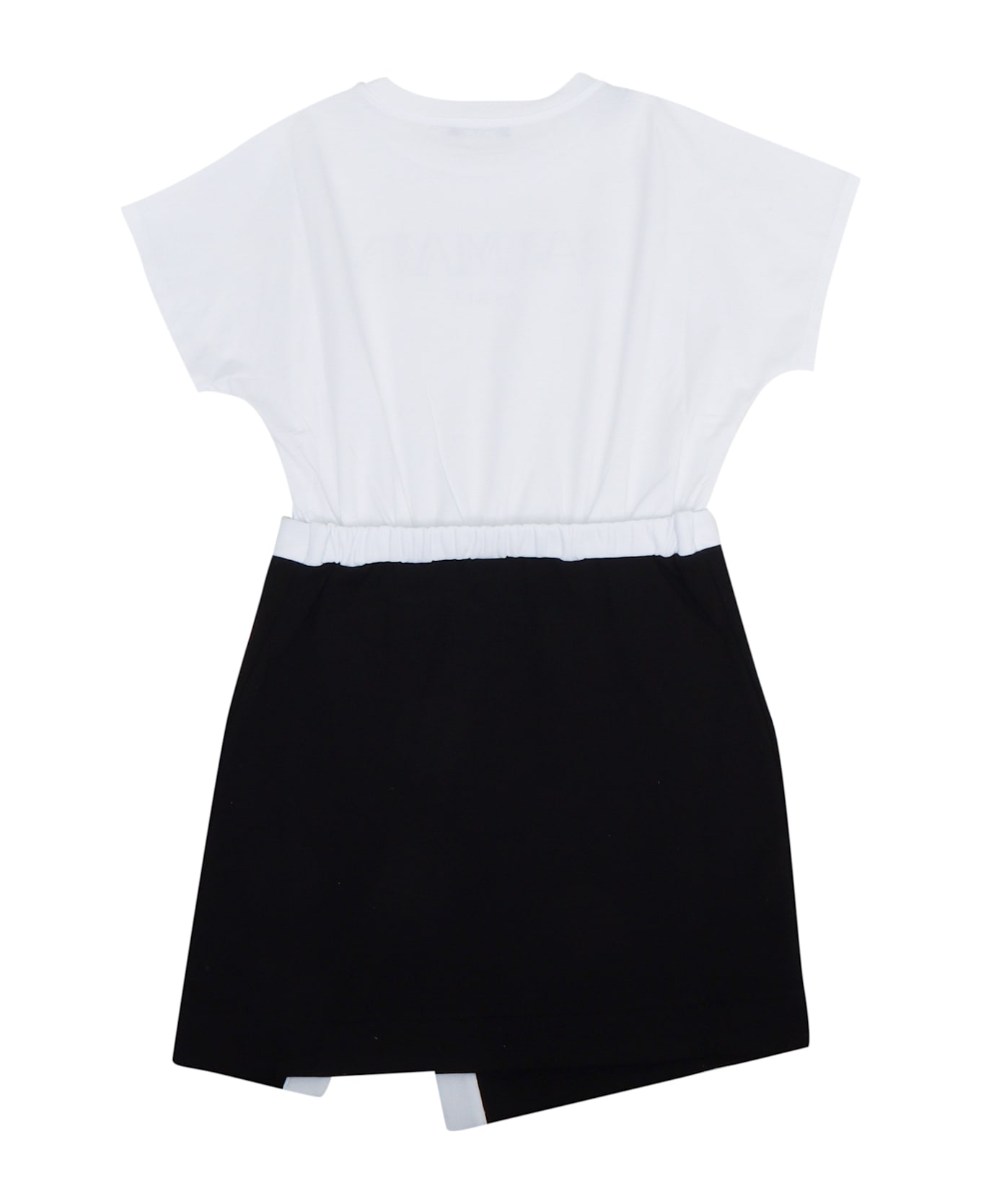 Balmain Jersey Dress - WHITE