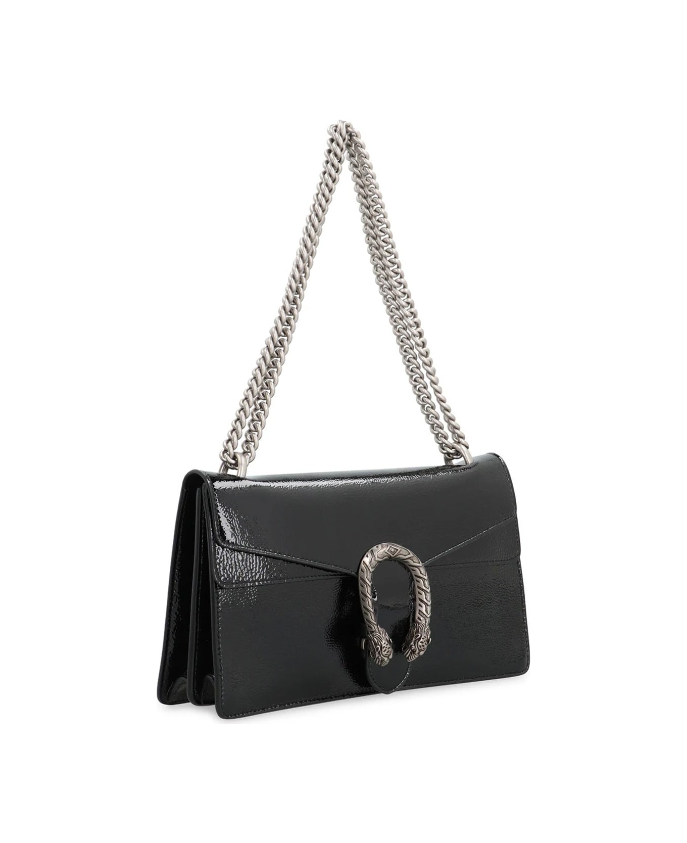 Gucci Dionysus Leather Crossbody Bag - Black