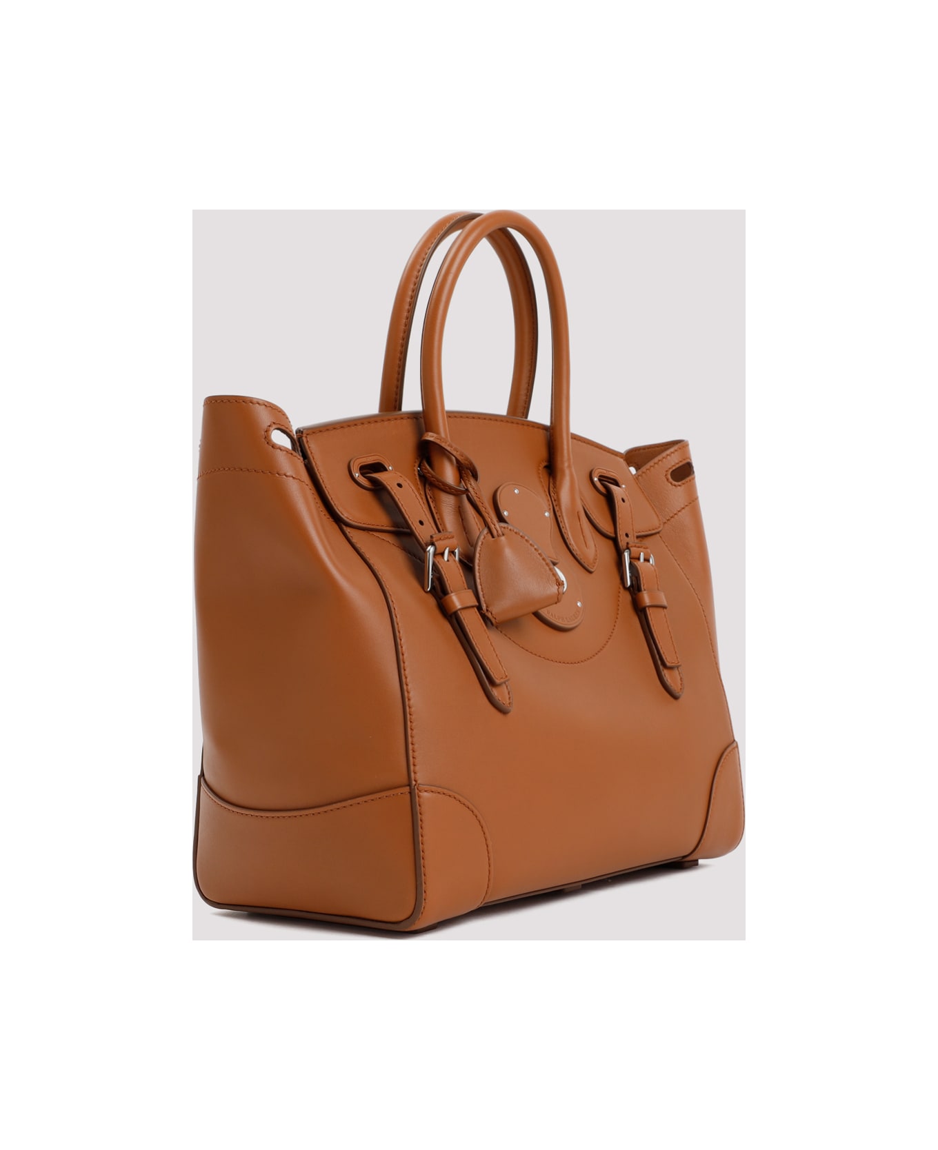 Ralph Lauren Soft Ricky 33 Handbag - Rl Gold