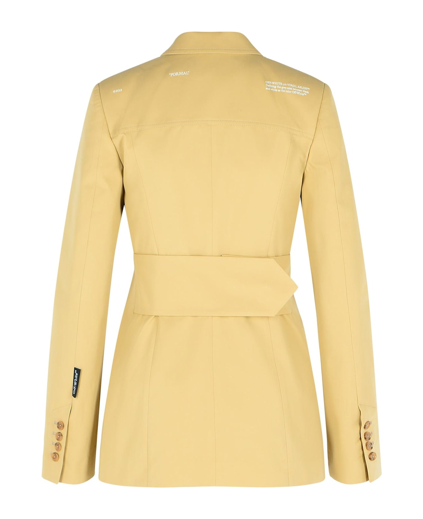 Off-White 
toybox
 Beige Cotton Jacket - Beige