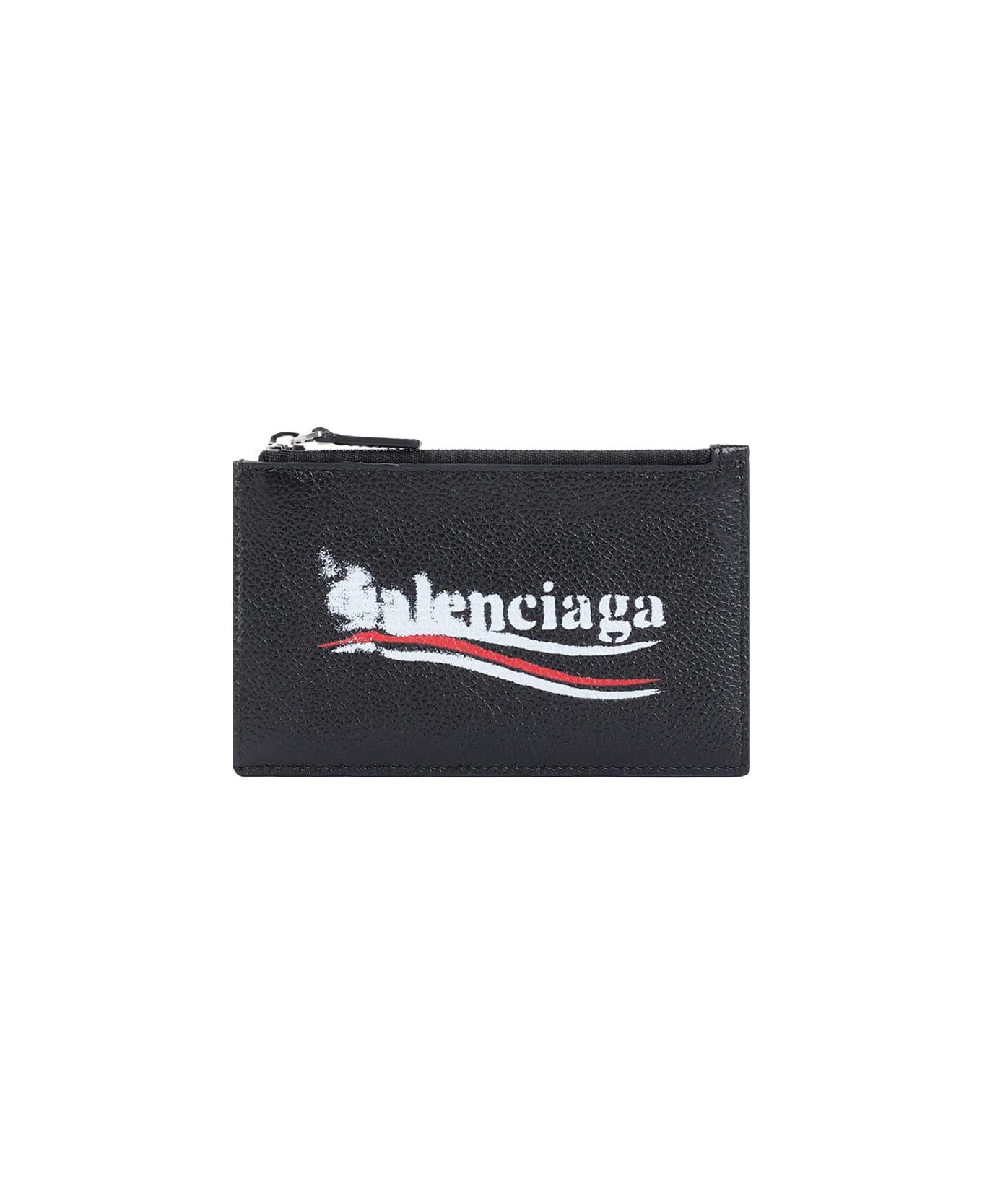 Balenciaga 'cash' Large Card Holder - Black