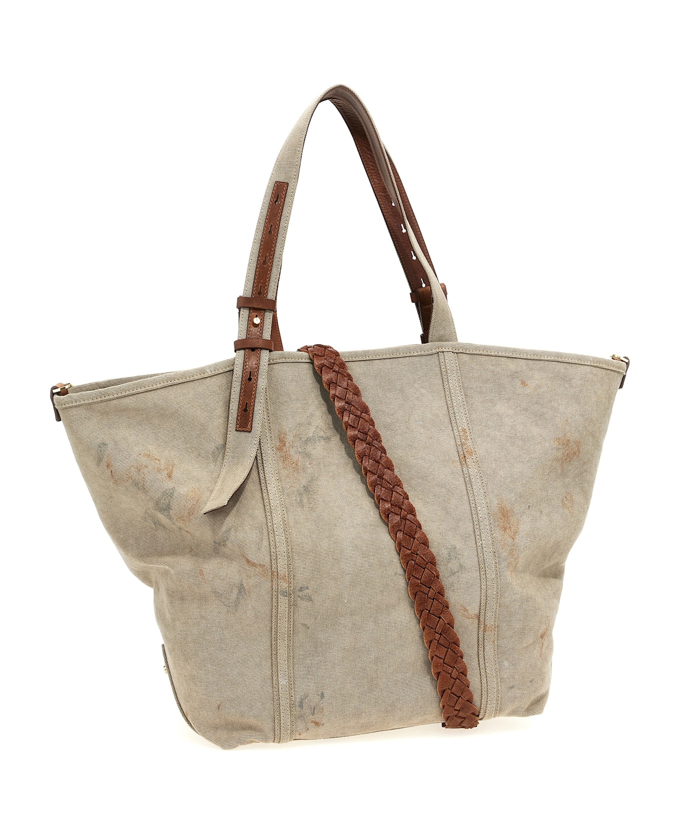 Golden Goose '24.7' Shopping Bag - Beige