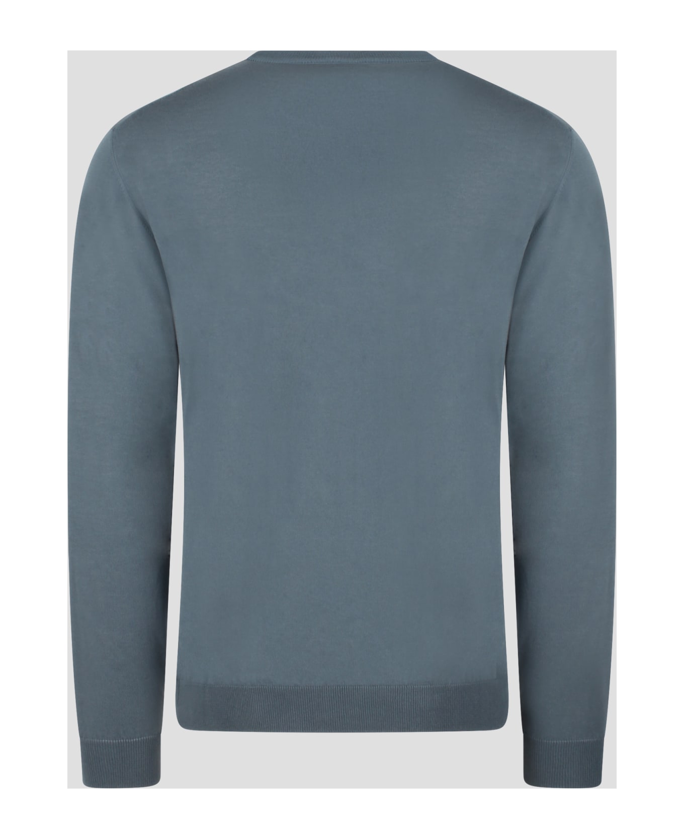 Roberto Collina Cotton Crewneck Sweater - Blue