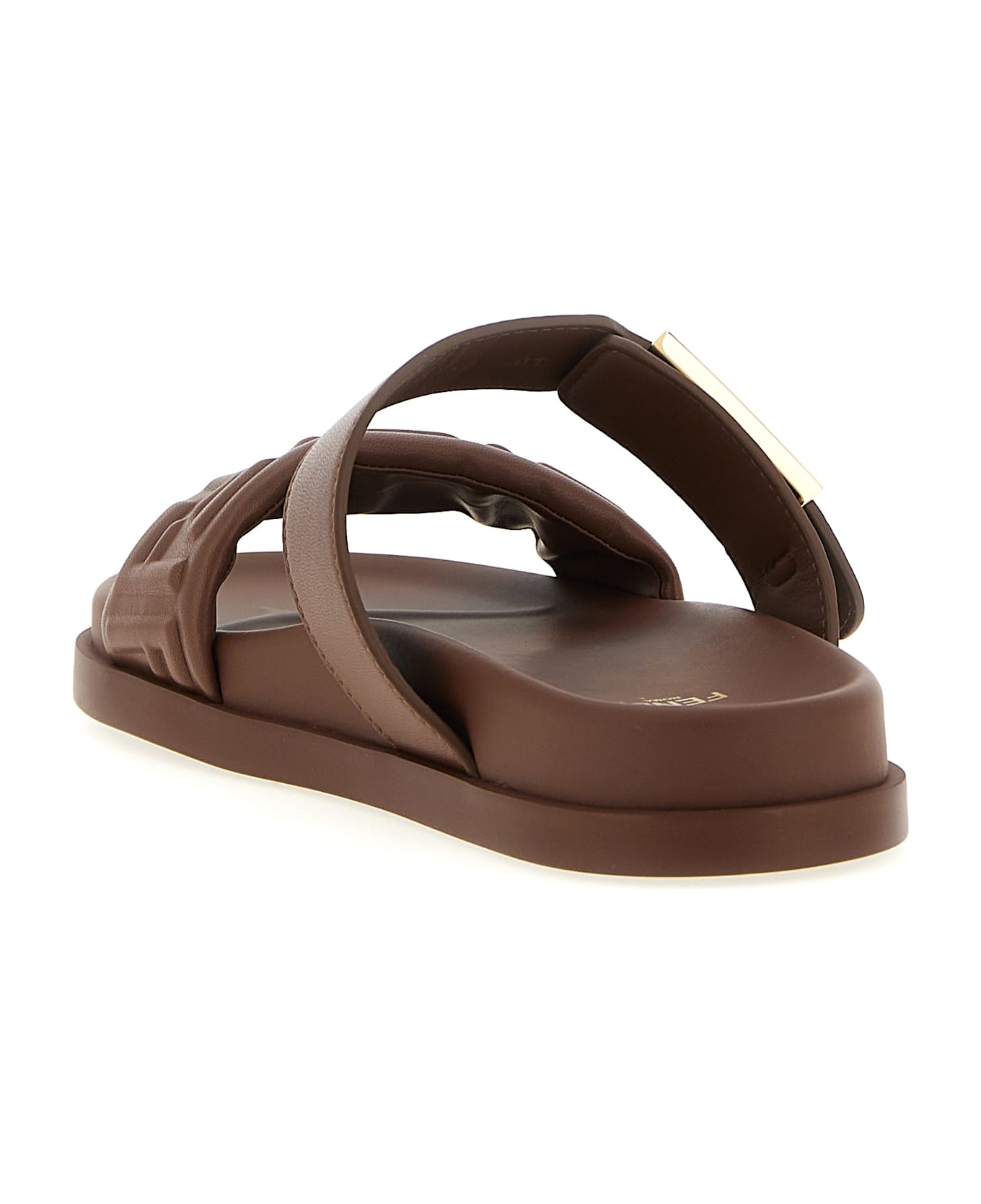 Fendi 
fendi Feel
 Slides - Brown