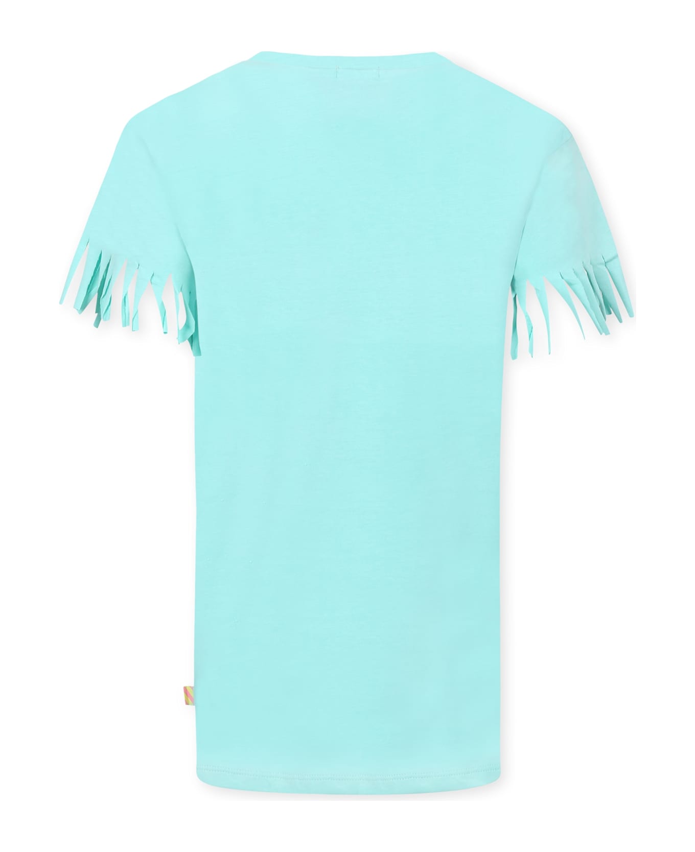 Billieblush Green Dress For Girl With Surfboards - Green