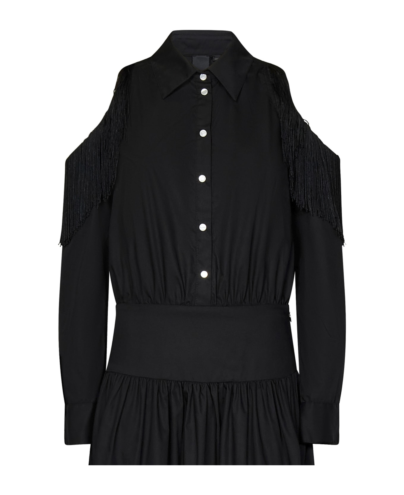 Pinko Hazzard Dress - Black ワンピース＆ドレス